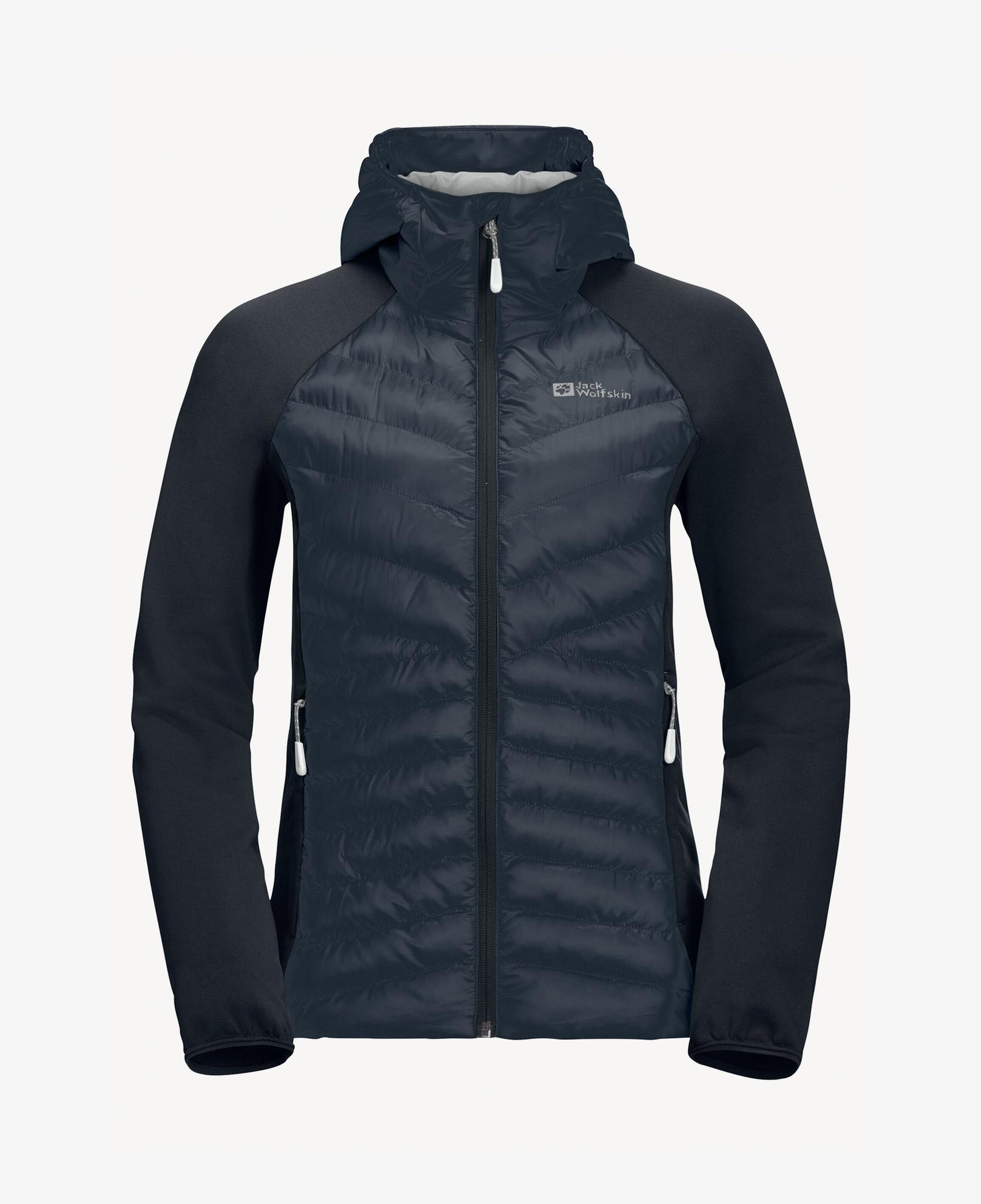 Jack Wolfskin Routeburn Hybird Kadın Siyah Mont