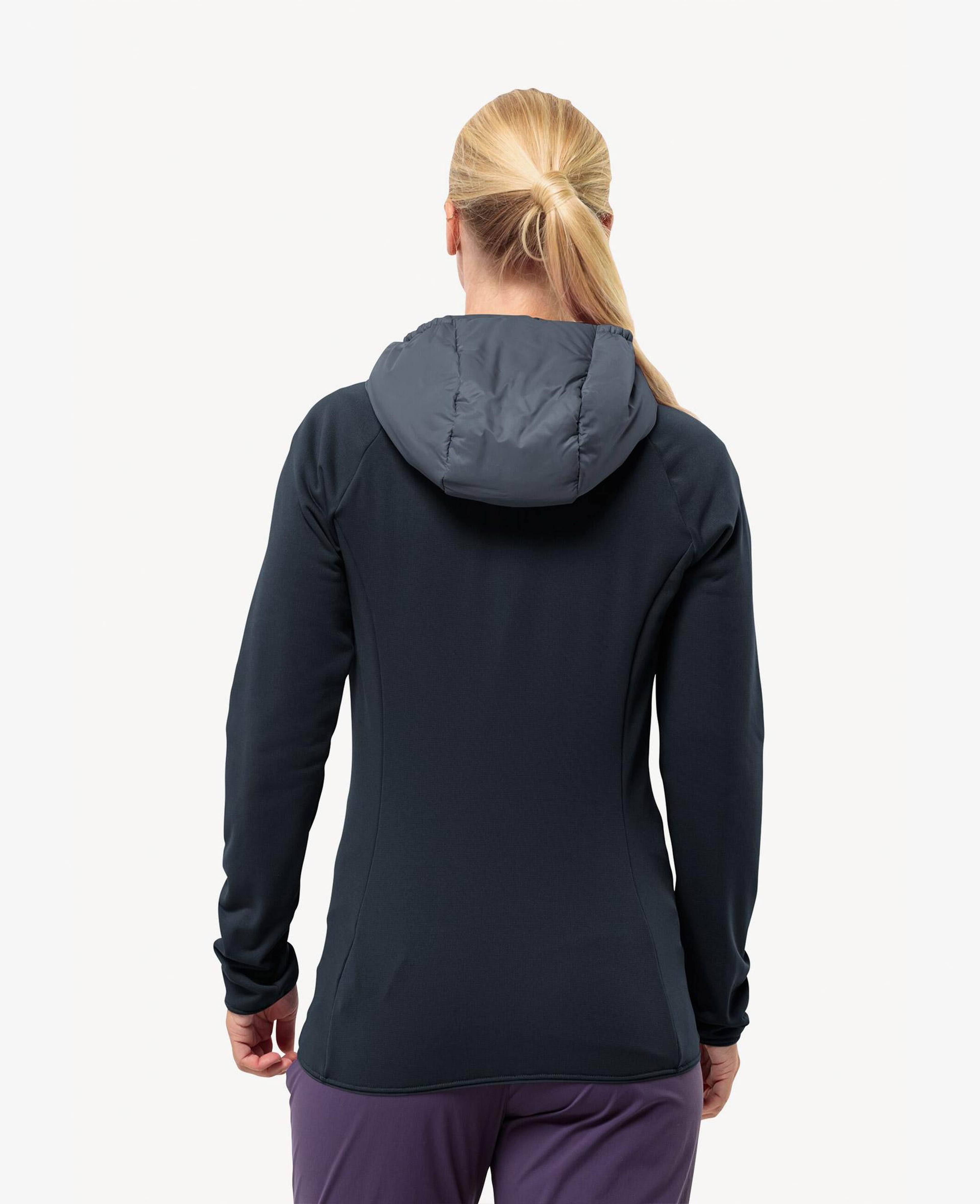 Jack Wolfskin Routeburn Hybird Kadın Siyah Mont