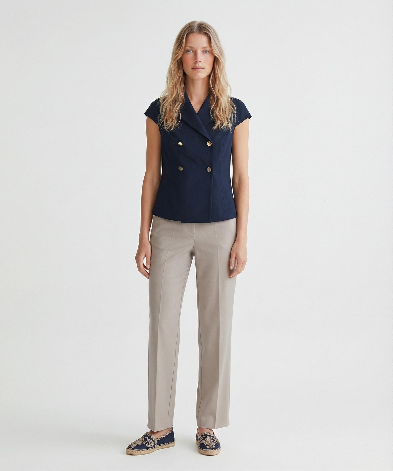 YARGICI Tailored Ceket Yaka Kısa Kol Ceket