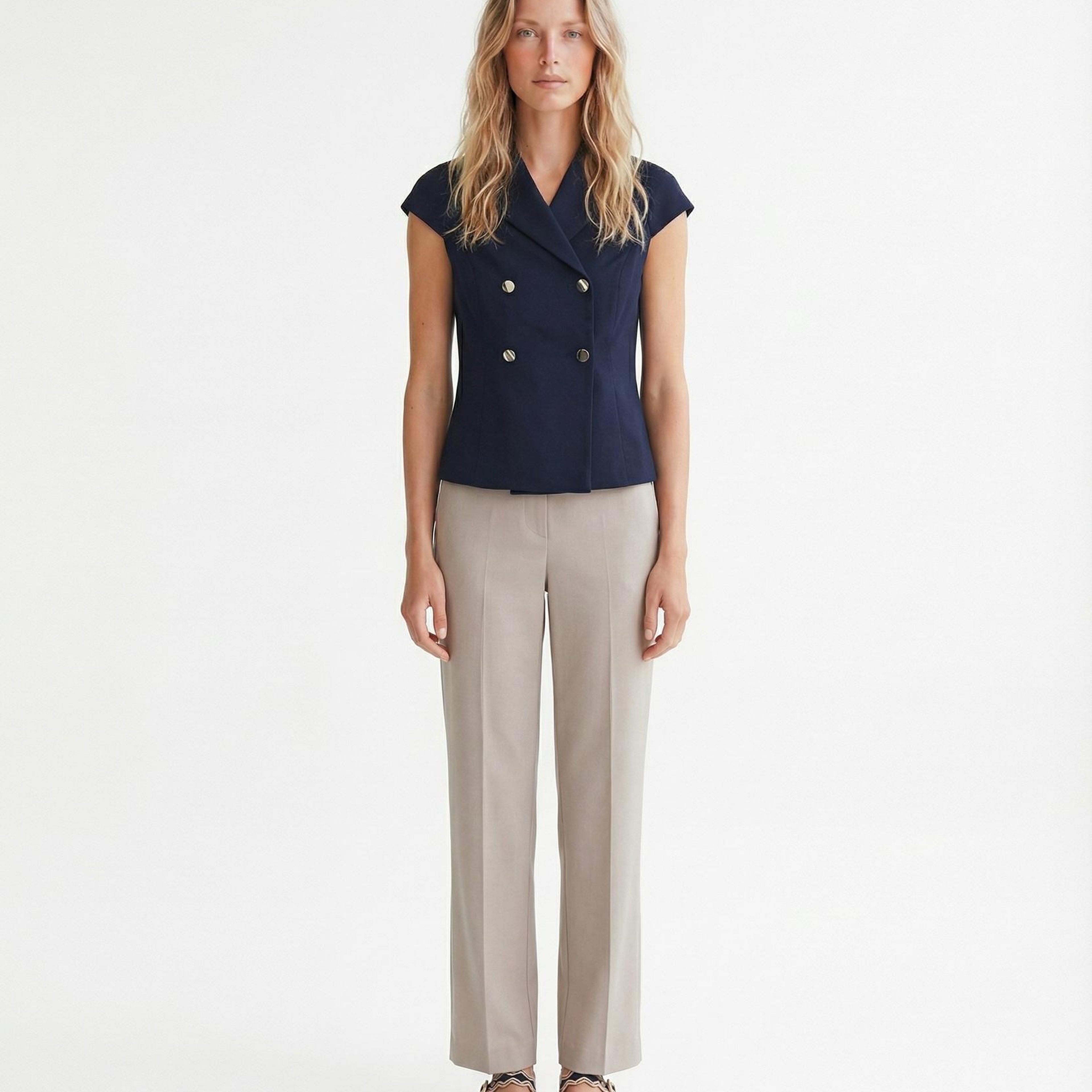 YARGICI Tailored Ceket Yaka Kısa Kol Ceket