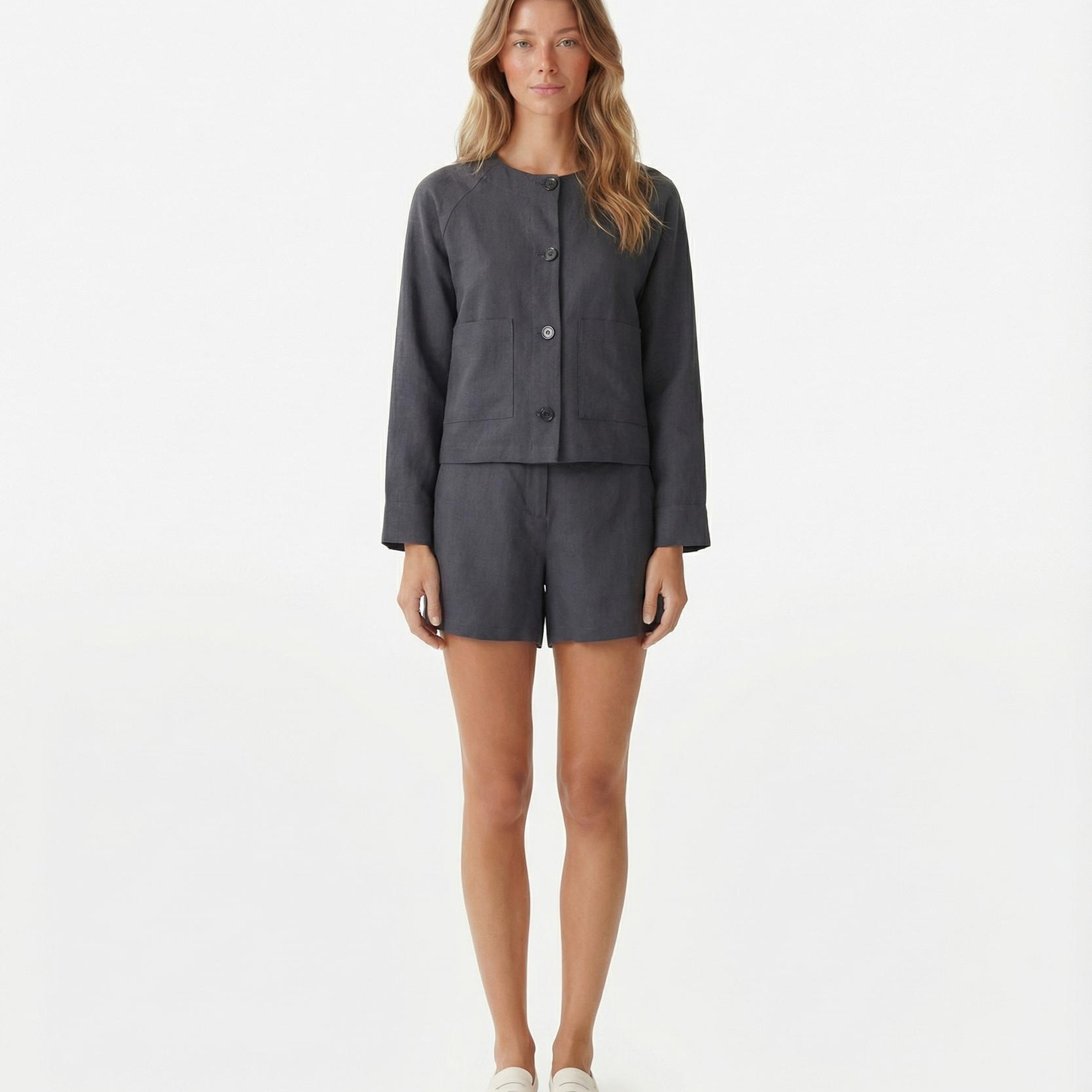 YARGICI Regular Bisiklet Yaka Uzun Kol Ceket