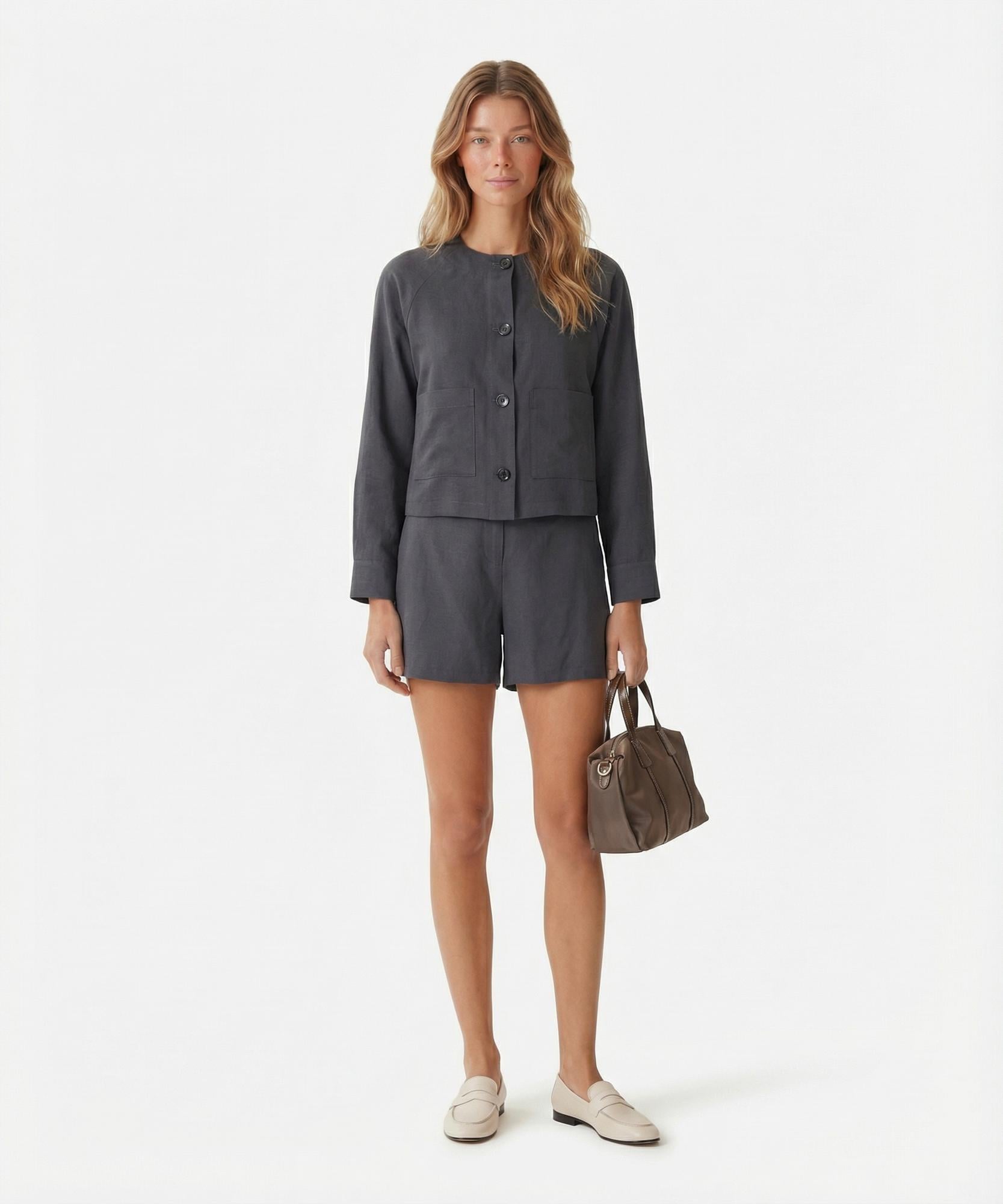 YARGICI Regular Bisiklet Yaka Uzun Kol Ceket