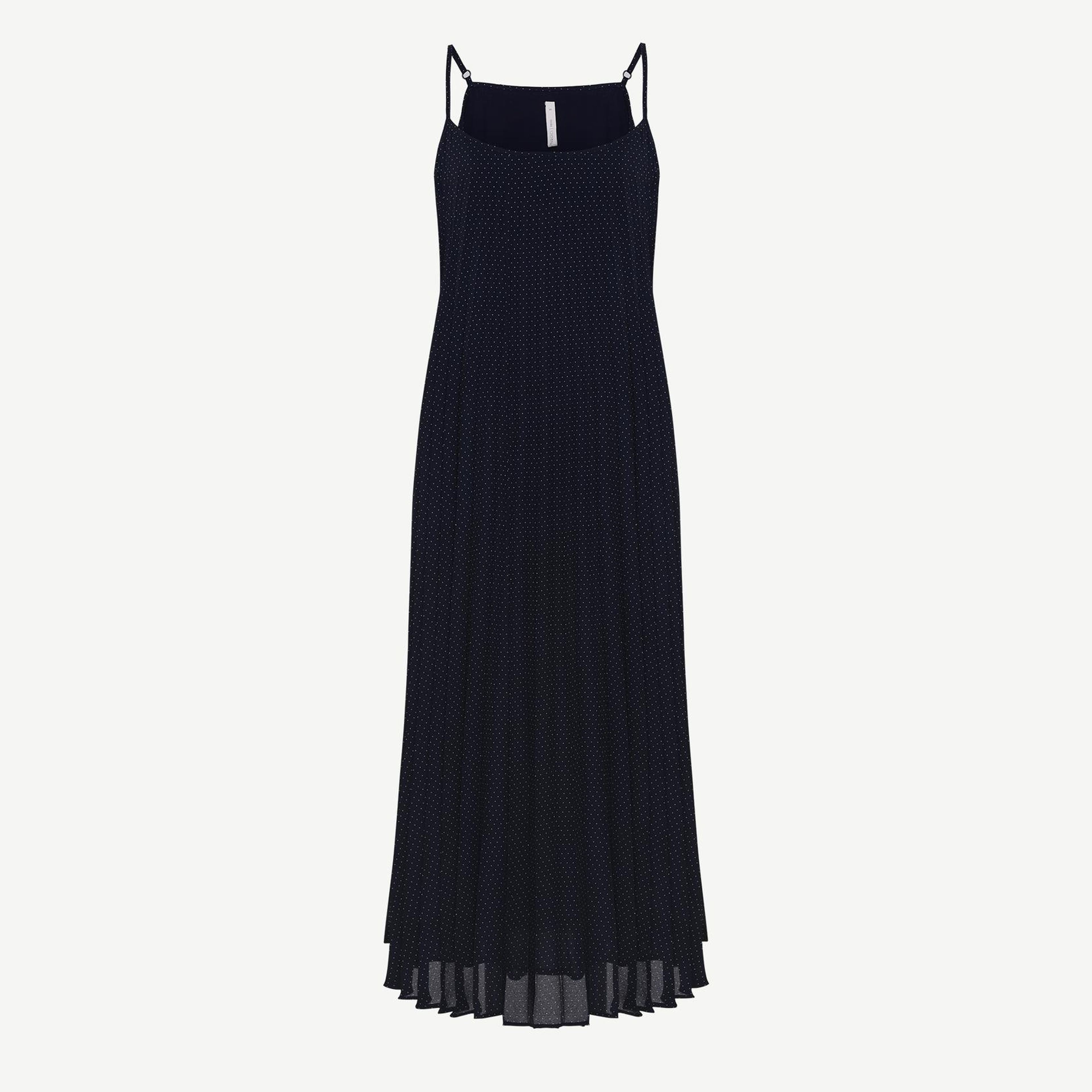 YARGICI Düz Bisiklet Yaka Askılı Elbise