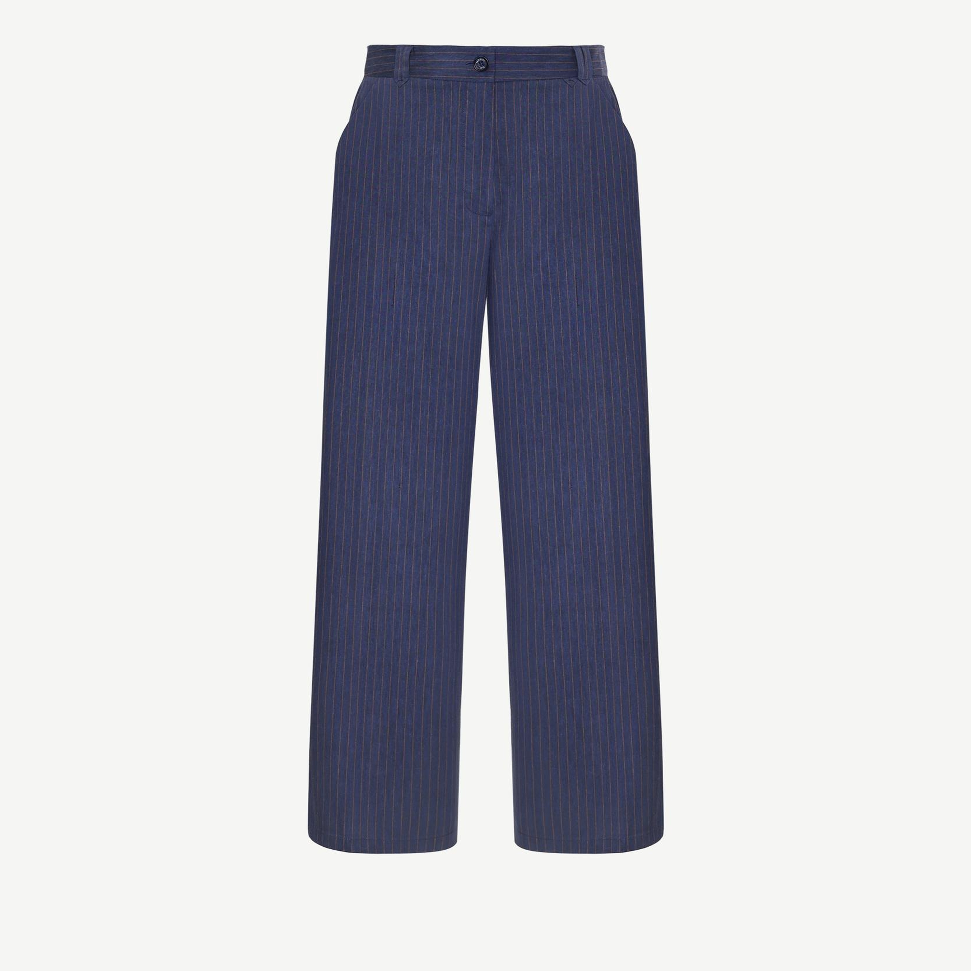 YARGICI Geniş Yüksek Bel Pantolon