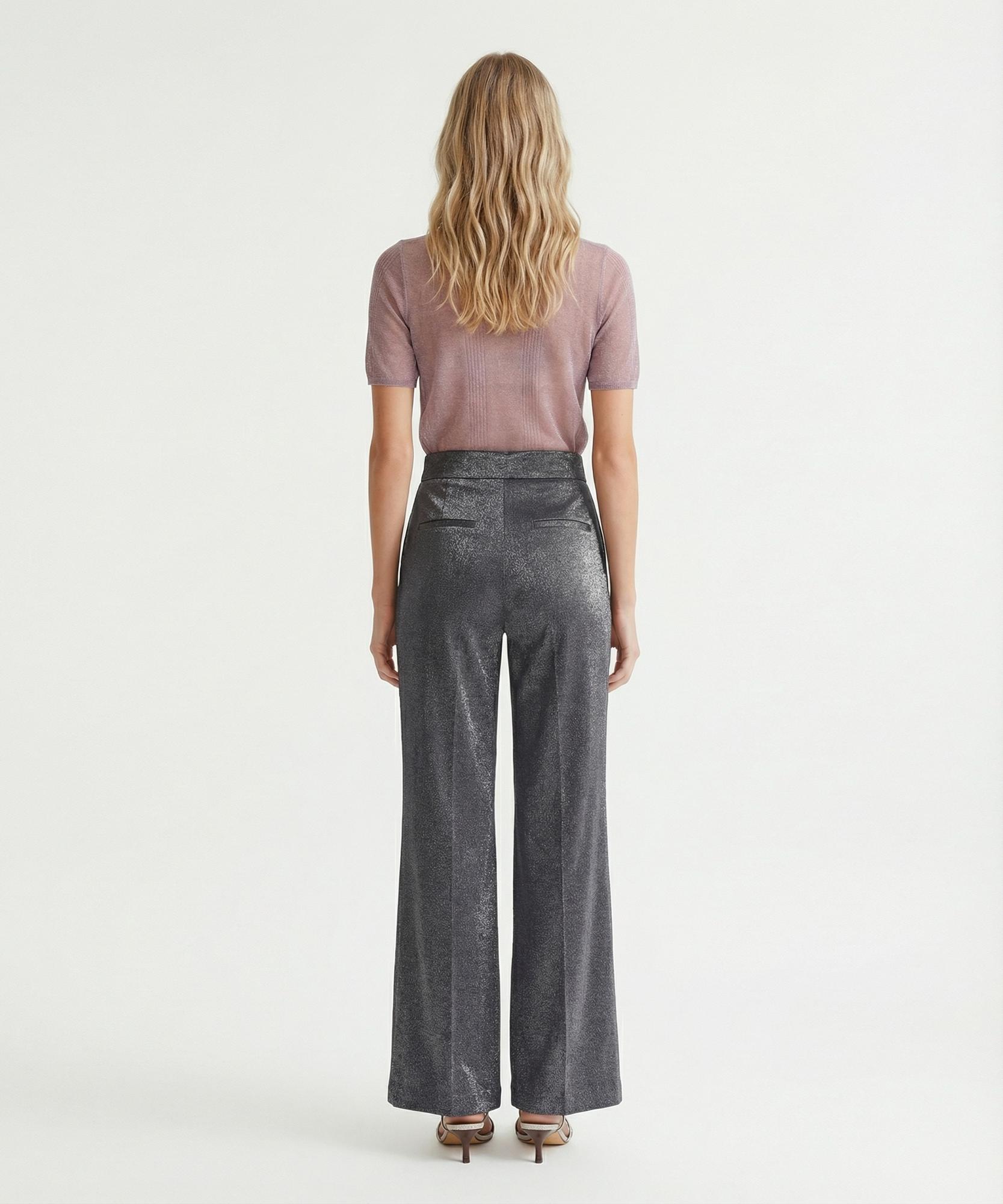 YARGICI Düz Yüksek Bel Pantolon