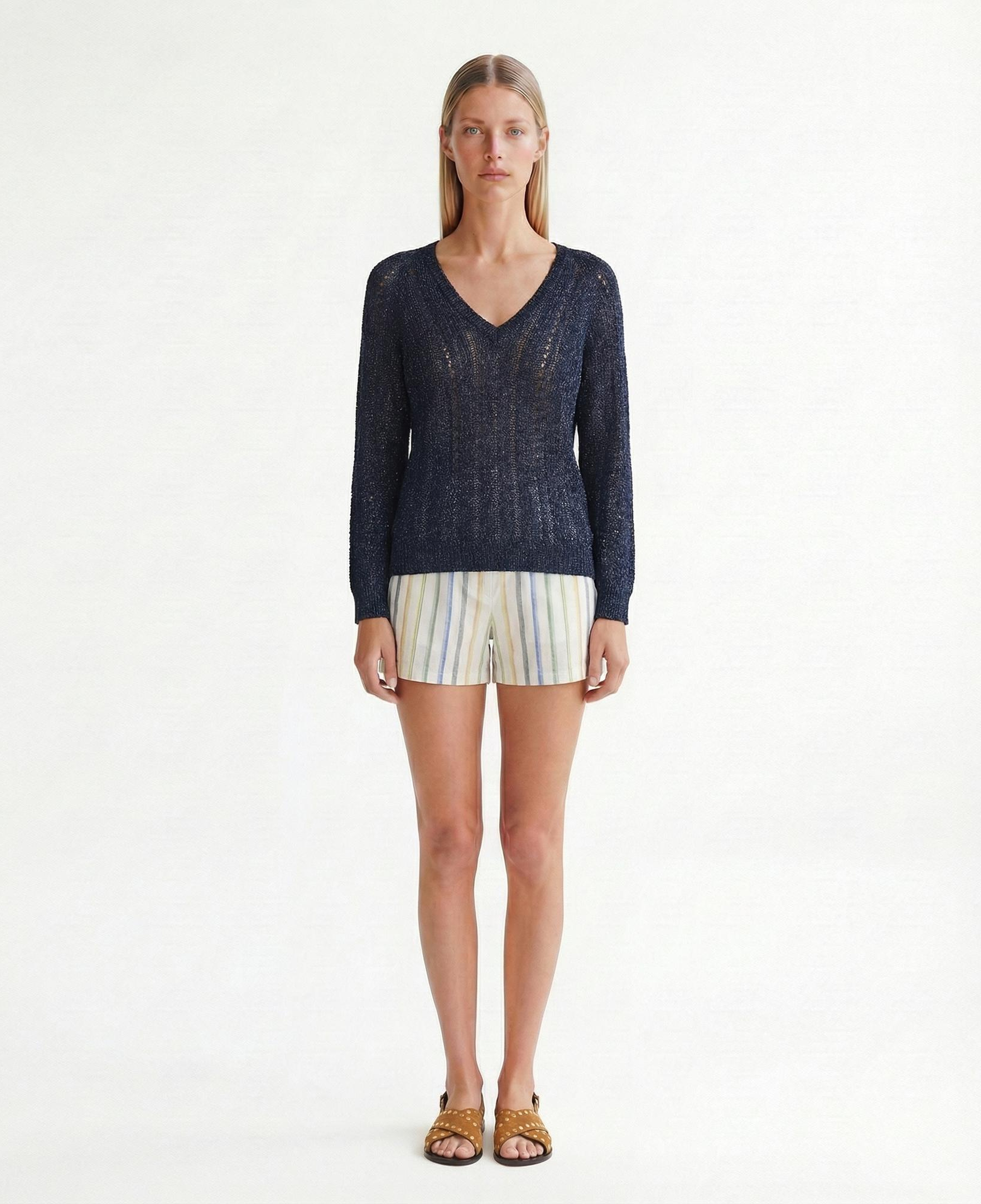 YARGICI Regular V Yaka Uzun Kol Kazak