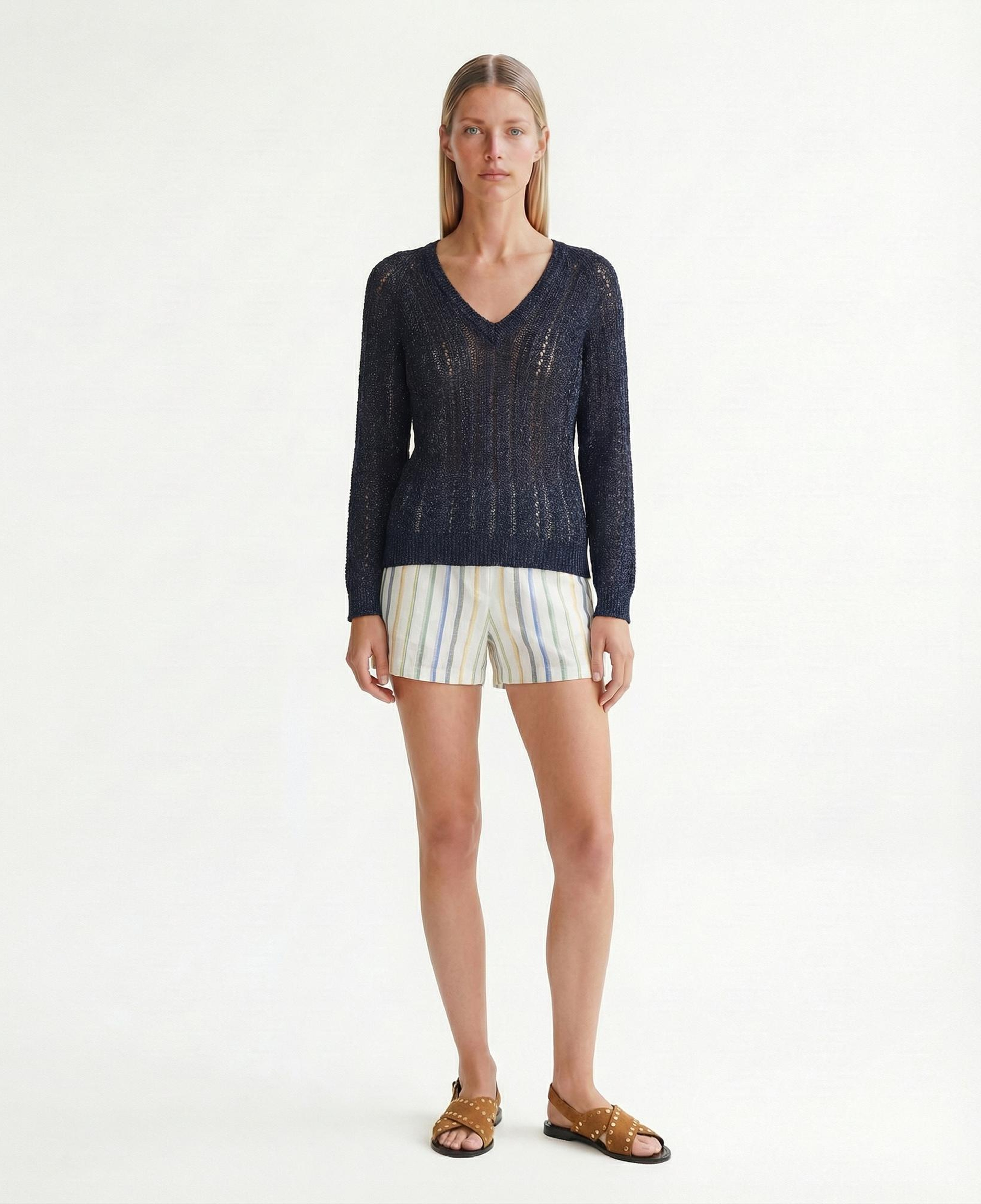 YARGICI Regular V Yaka Uzun Kol Kazak