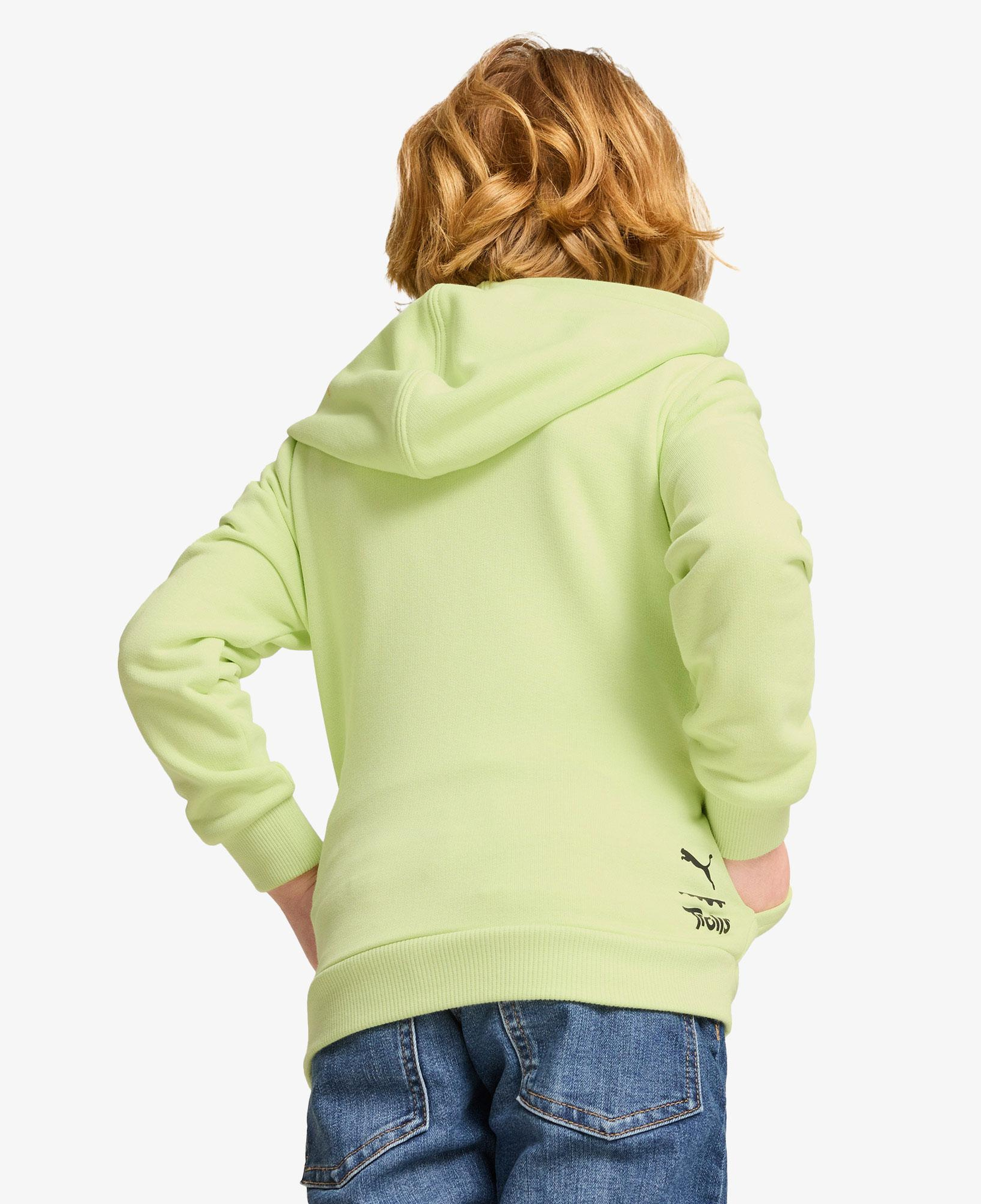 Puma X Trolls Hoodie Çocuk Yeşil Hoodie