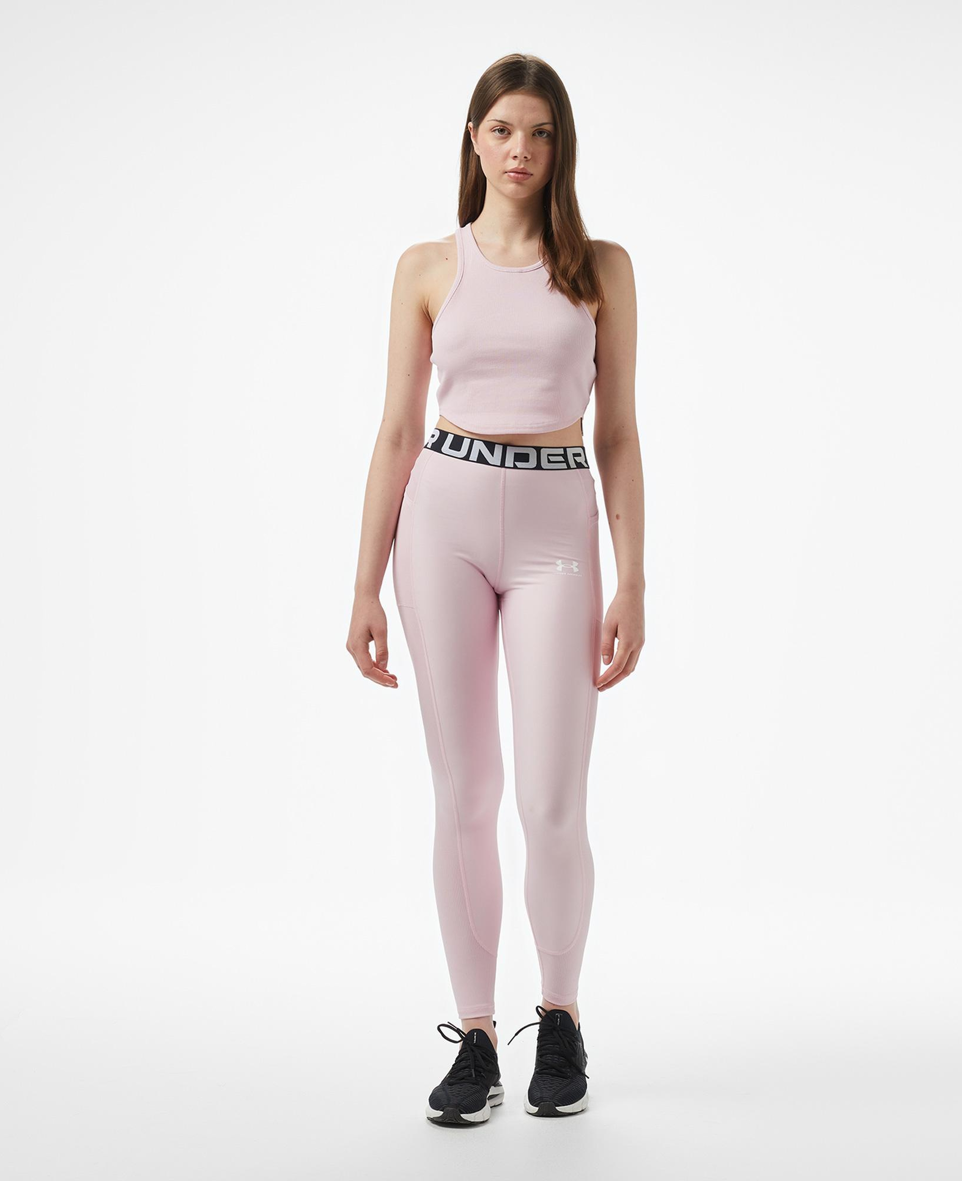 Under Armour Rival Rib Kadın Pembe Atlet