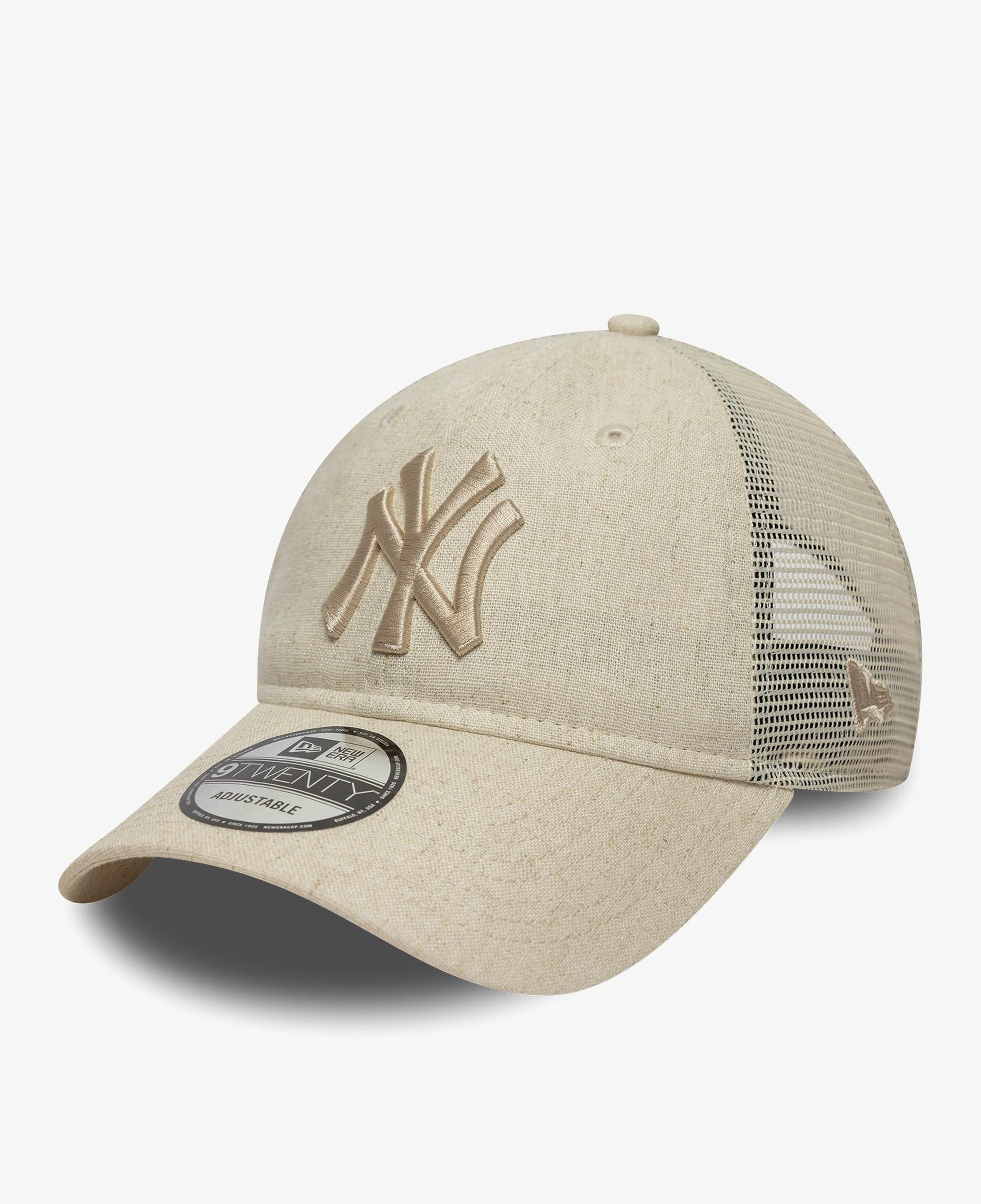 New Era MLB Linen New York Yankees Unisex Bej Şapka