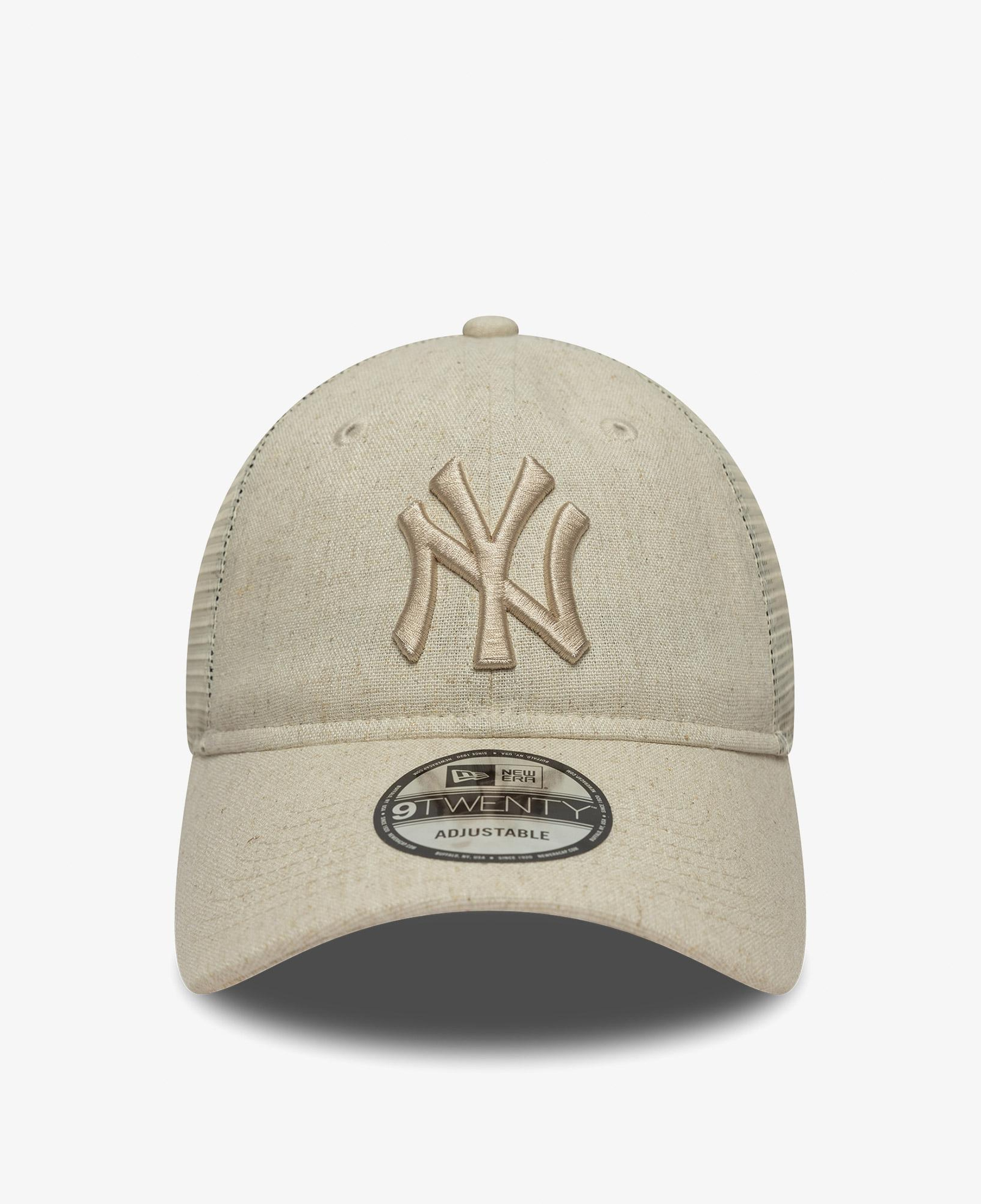 New Era MLB Linen New York Yankees Unisex Bej Şapka