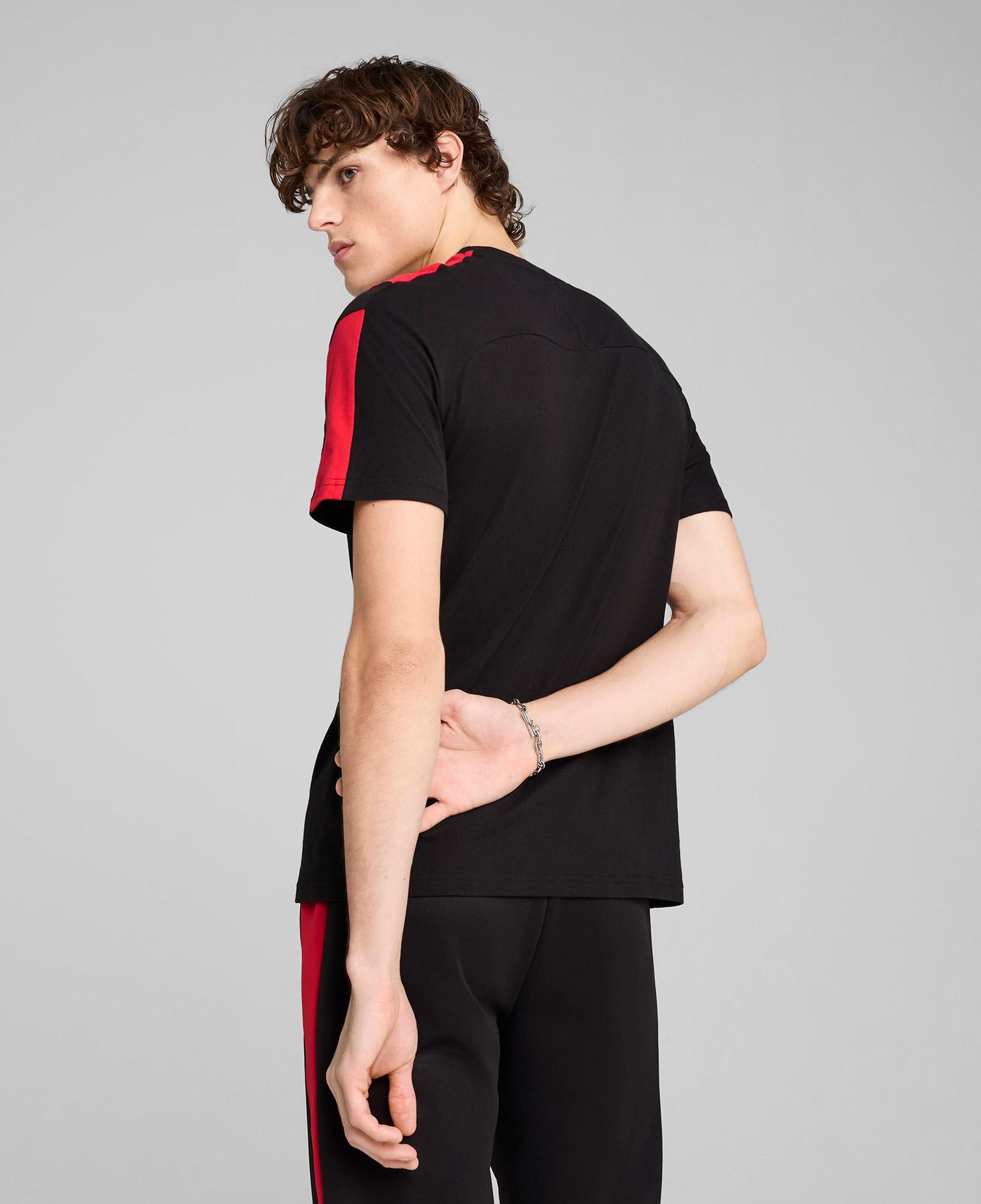 Puma Ferrari Race Mt7 Erkek Siyah T-Shirt