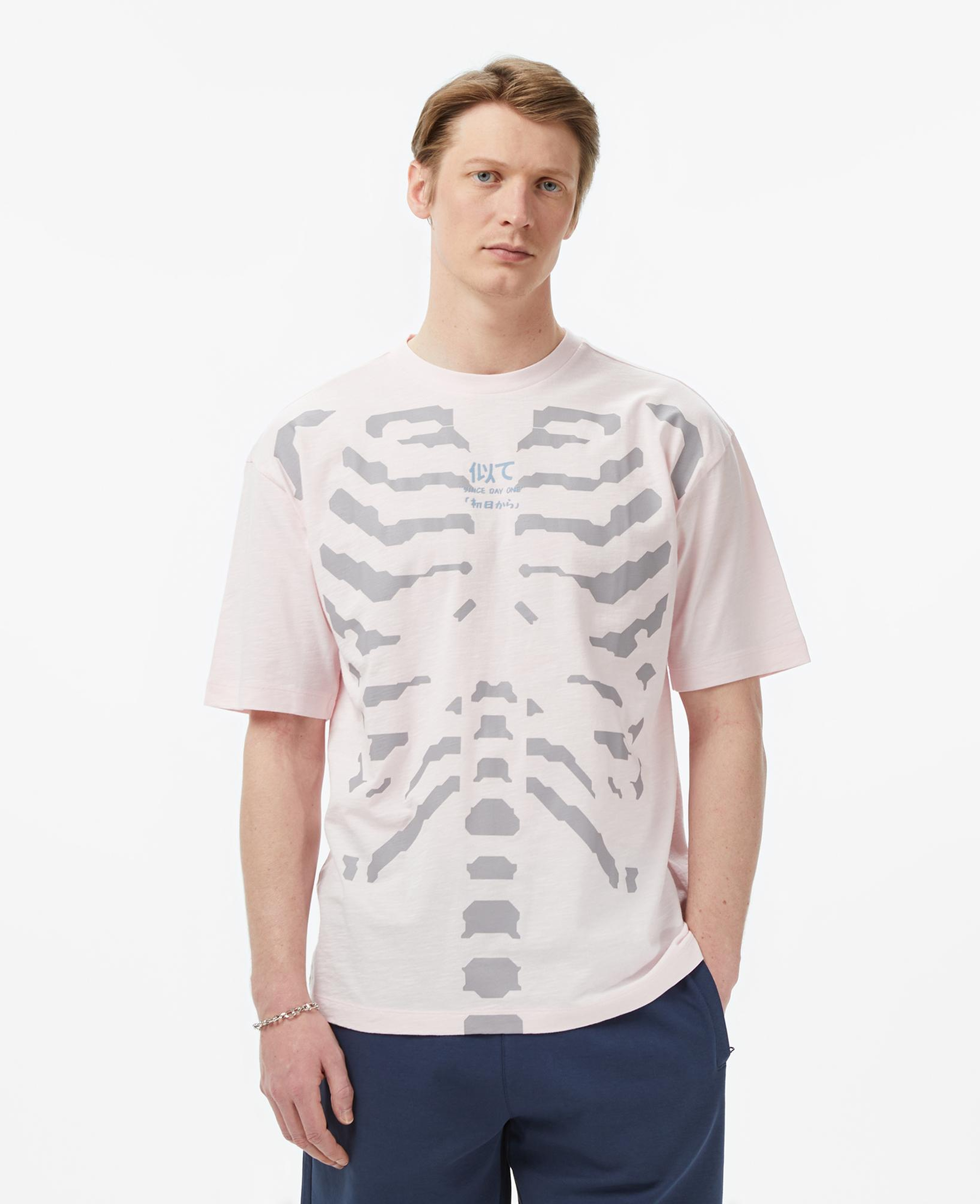 UNITED4 Regular Fit Erkek Pembe T-Shirt