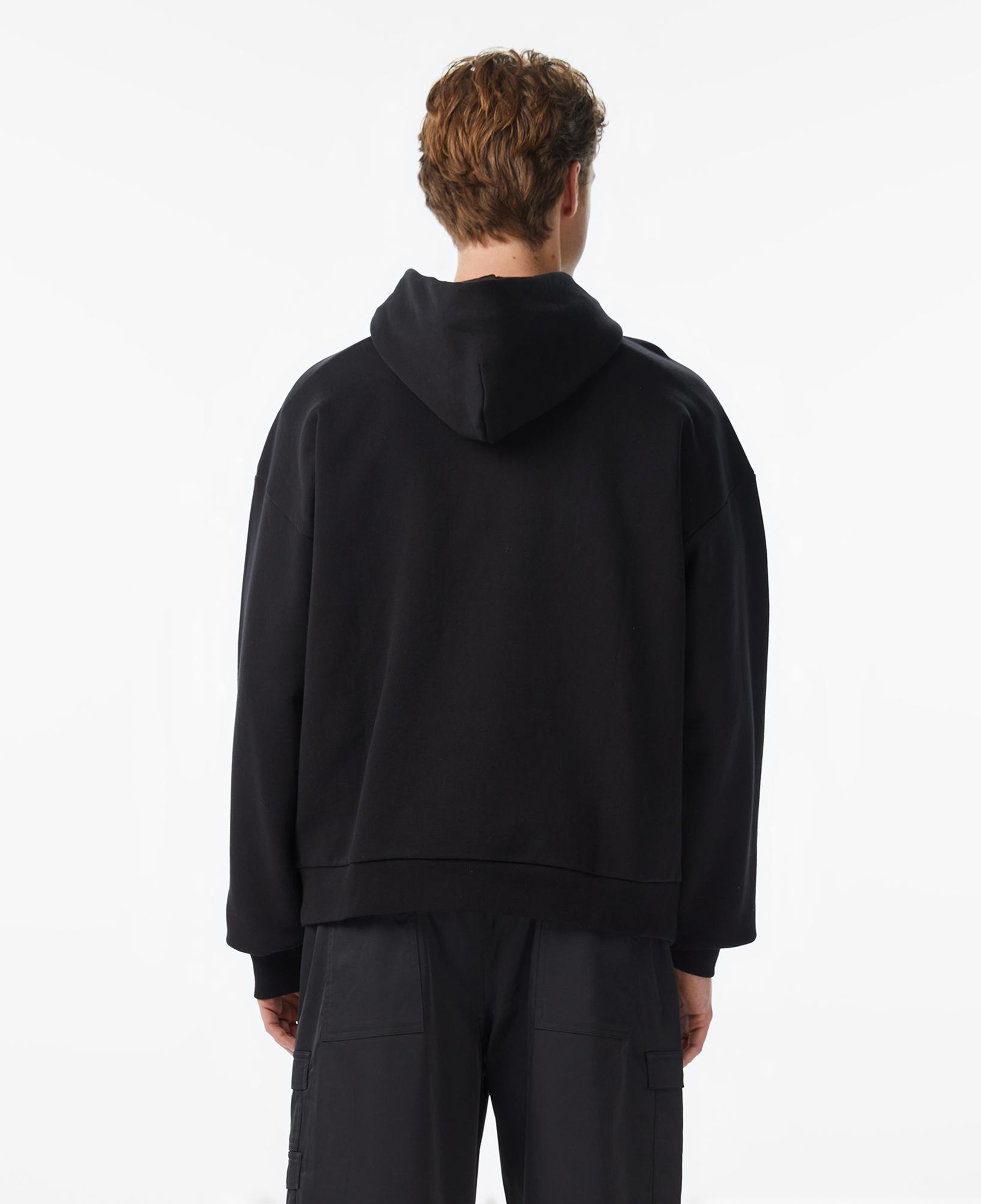 Market Smiley Call My Lawyer Bear Erkek Siyah Hoodie