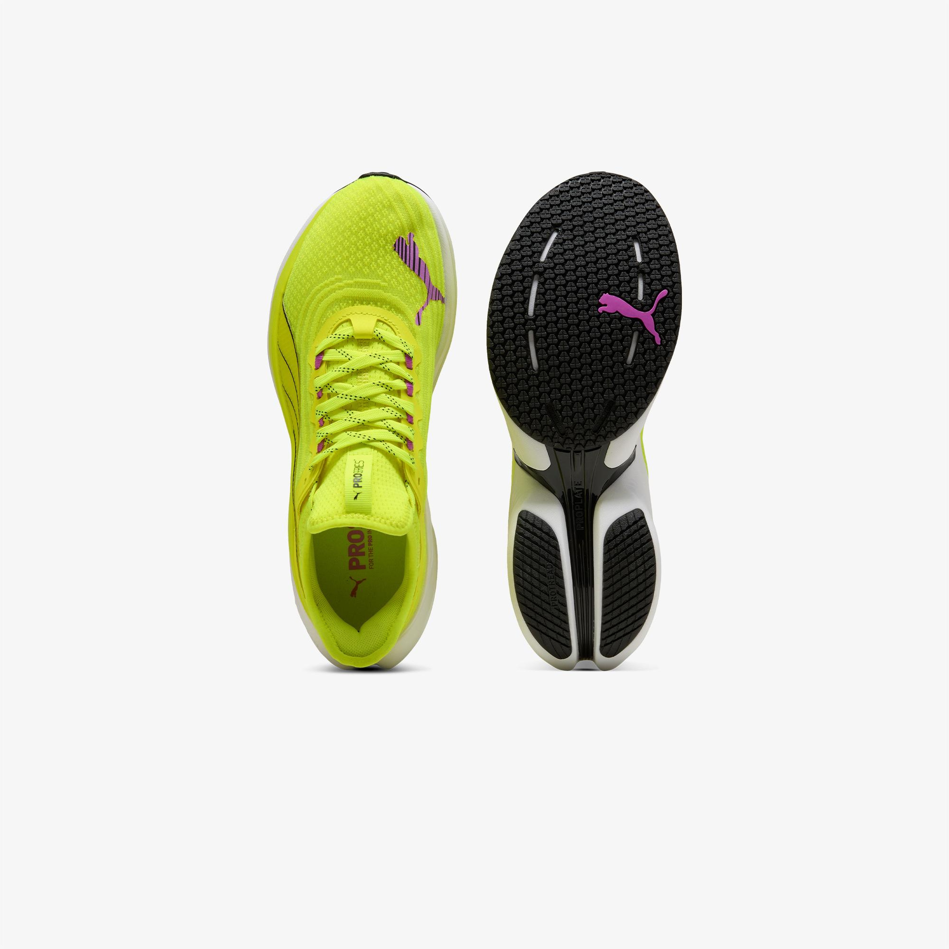 Puma Conduct Pro Erkek Sarı Koşu Ayakkabısı