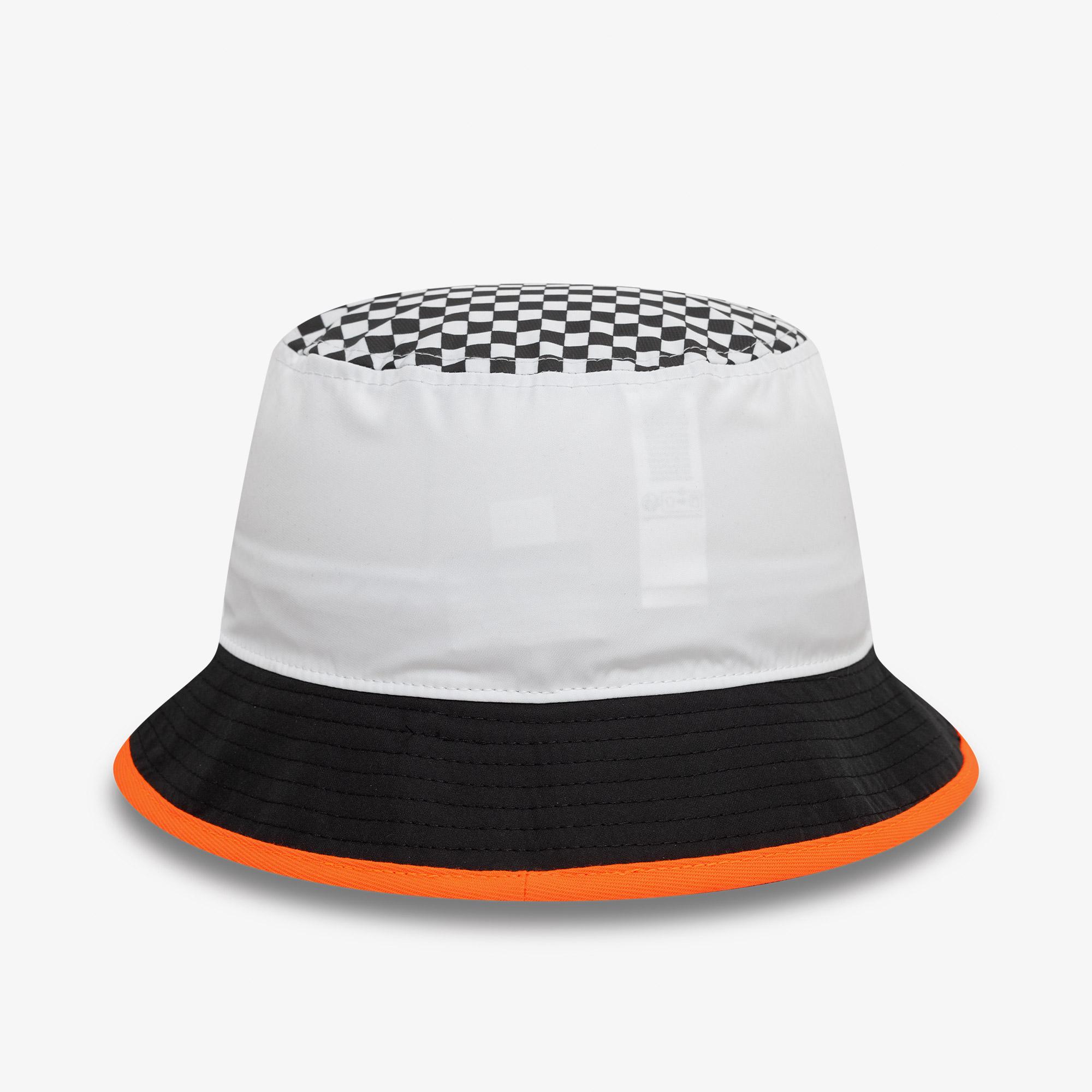 New Era McLaren Racing Checkered Tapered Erkek Beyaz Şapka