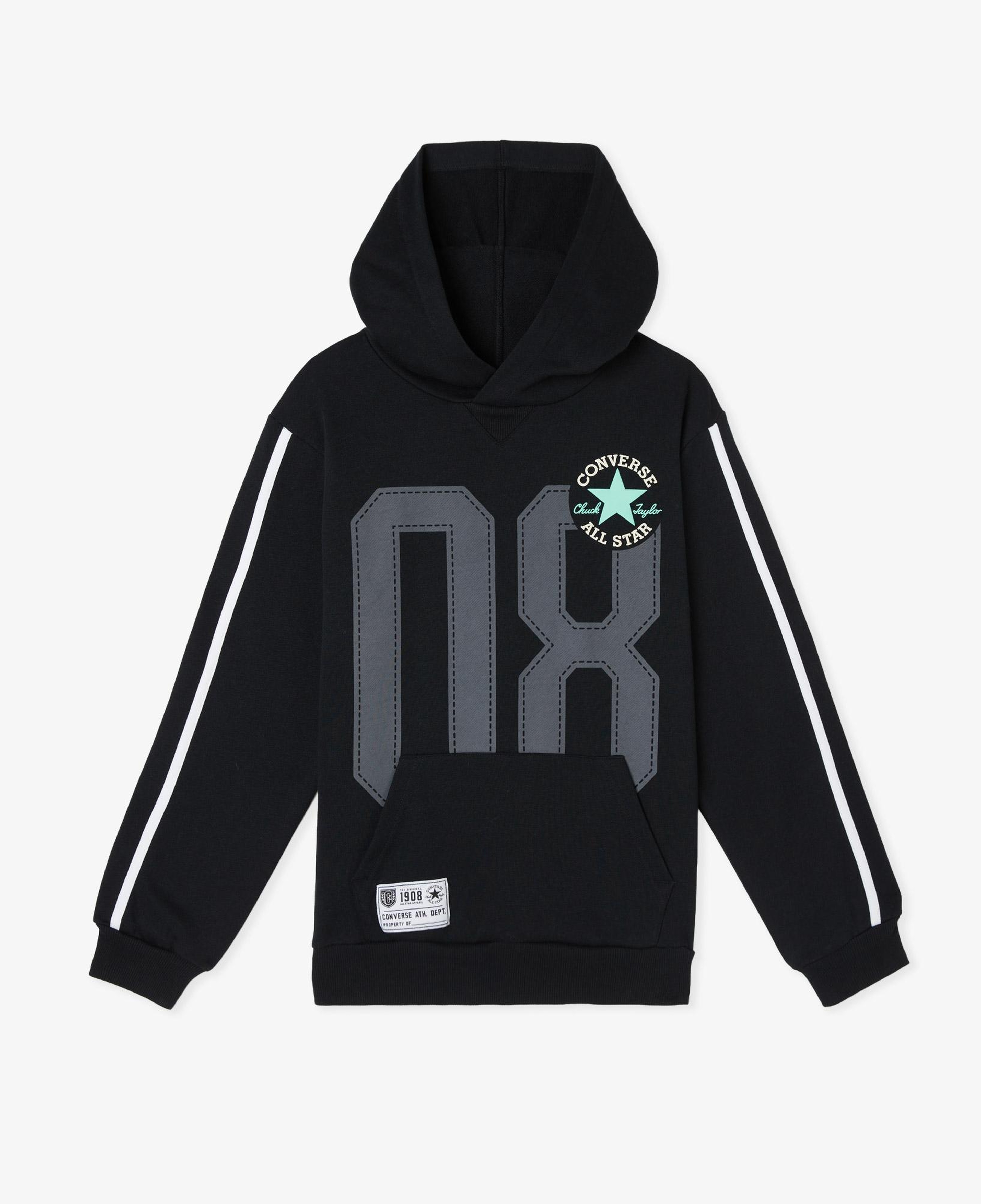 Converse Retro Remix Çocuk Siyah Sweatshirt