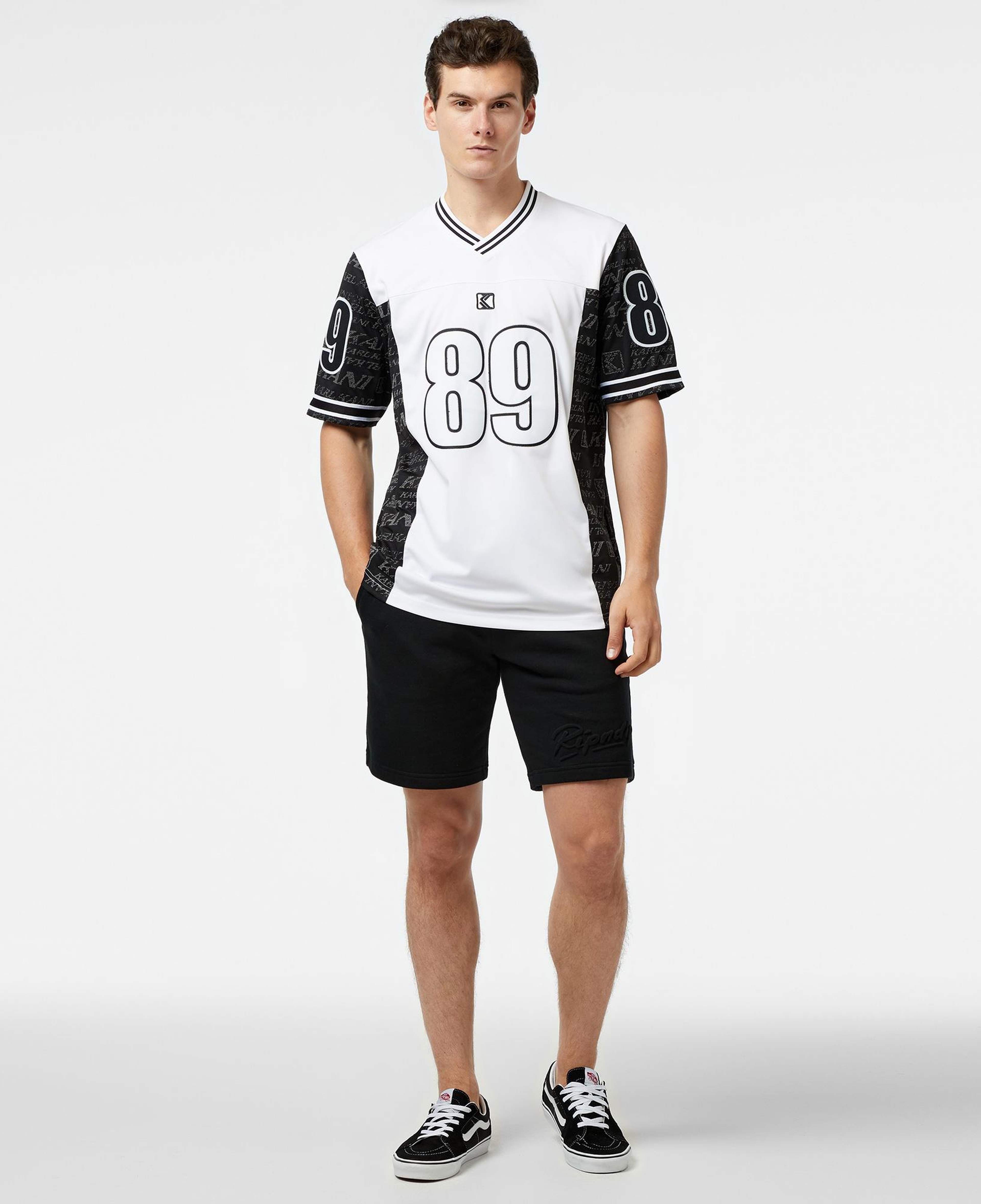 Karl Kani Og Block Logo Jersey Erkek Siyah Gömlek
