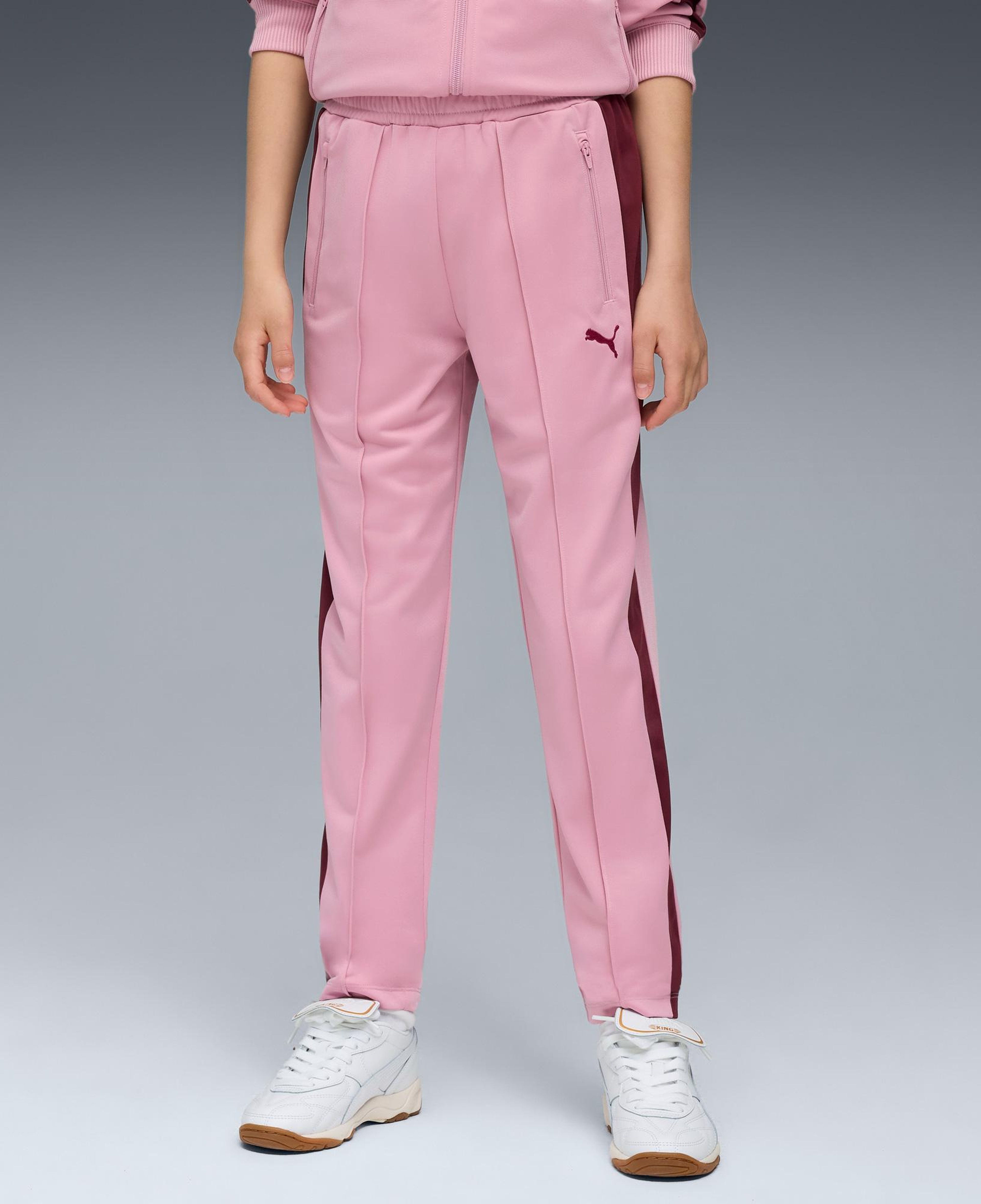 Puma T7 Always On Çocuk Pembe Eşofman Altı