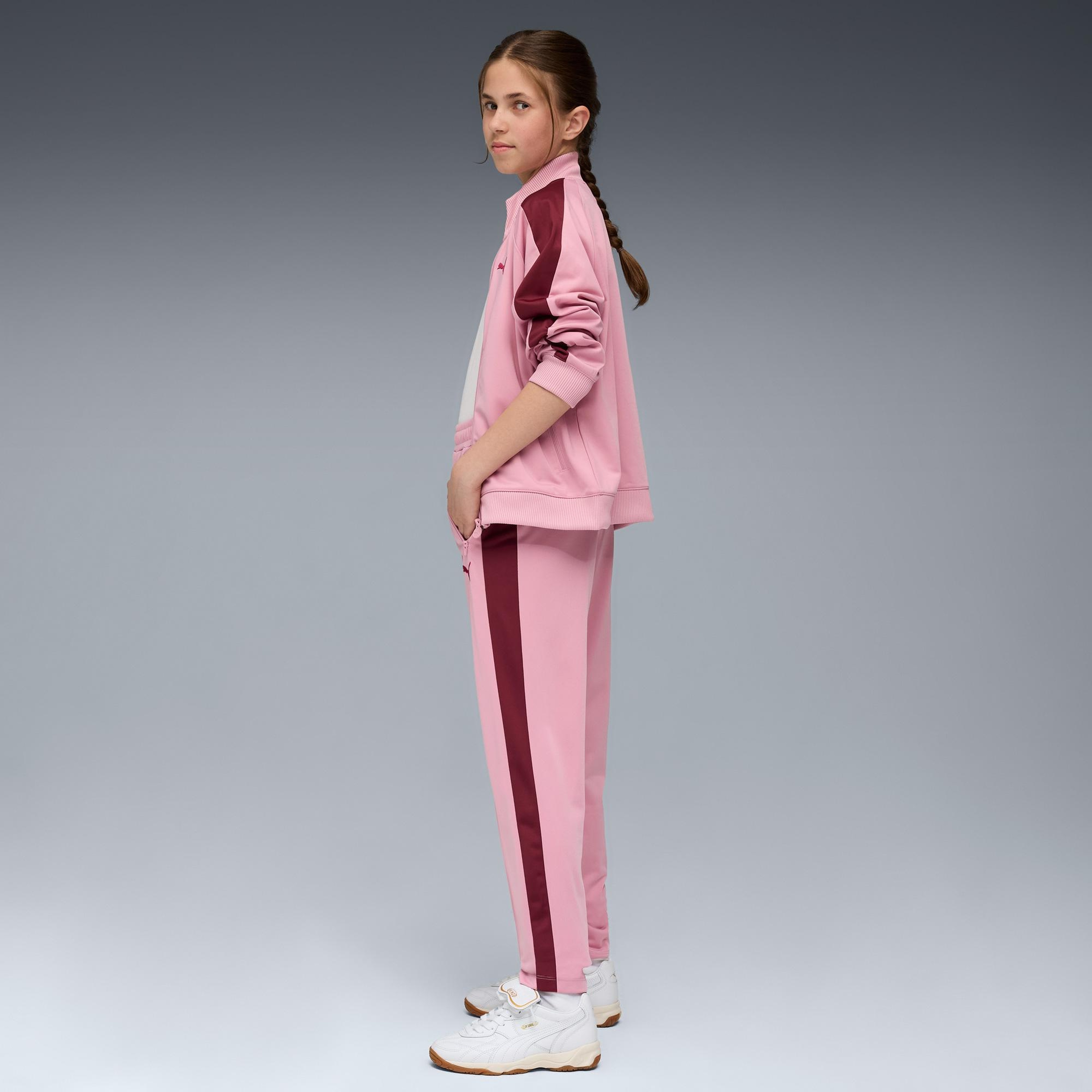 Puma T7 Always On Çocuk Pembe Eşofman Altı