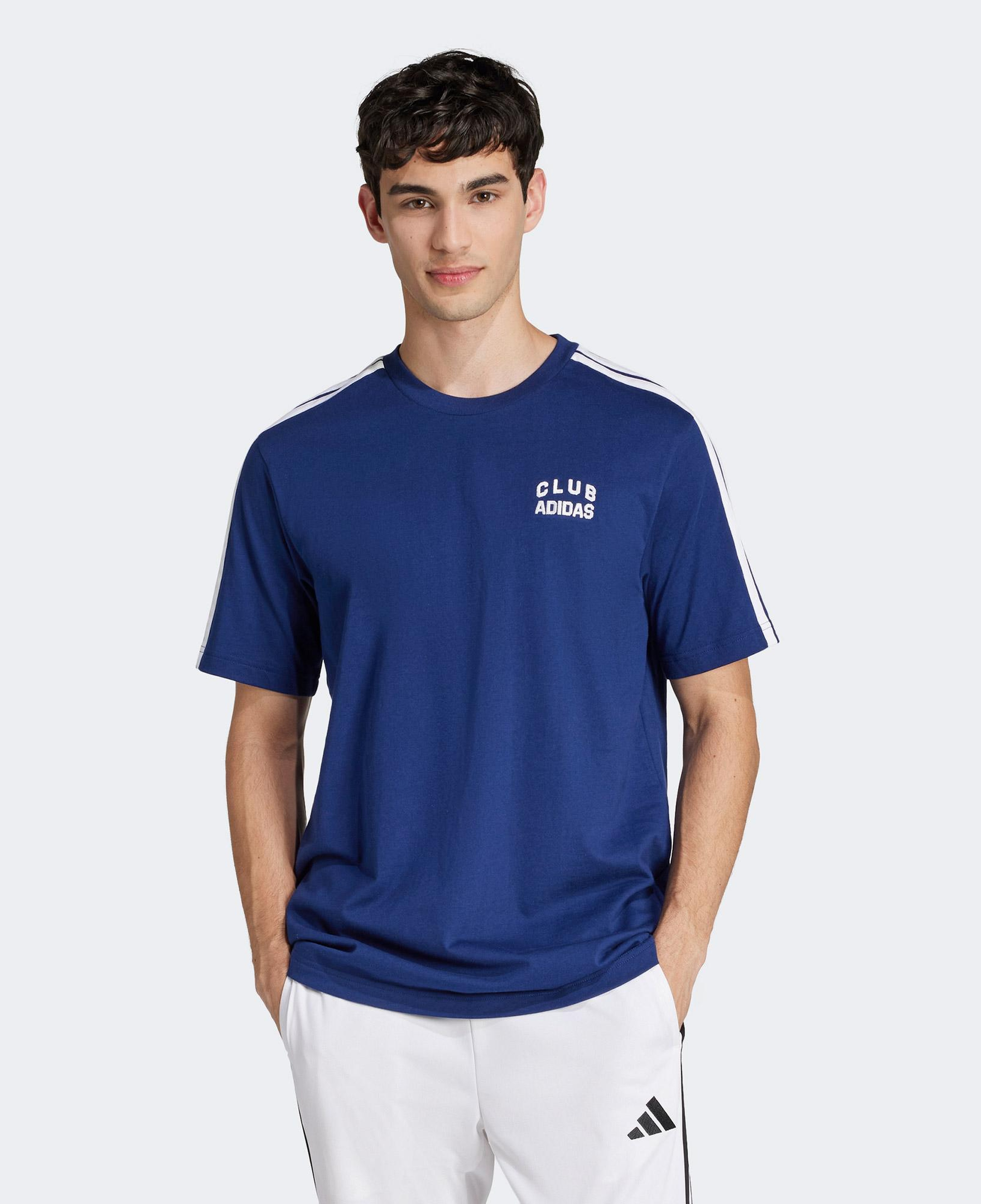 adidas Codes Collegiate Club Graphic Erkek Mavi T-Shirt