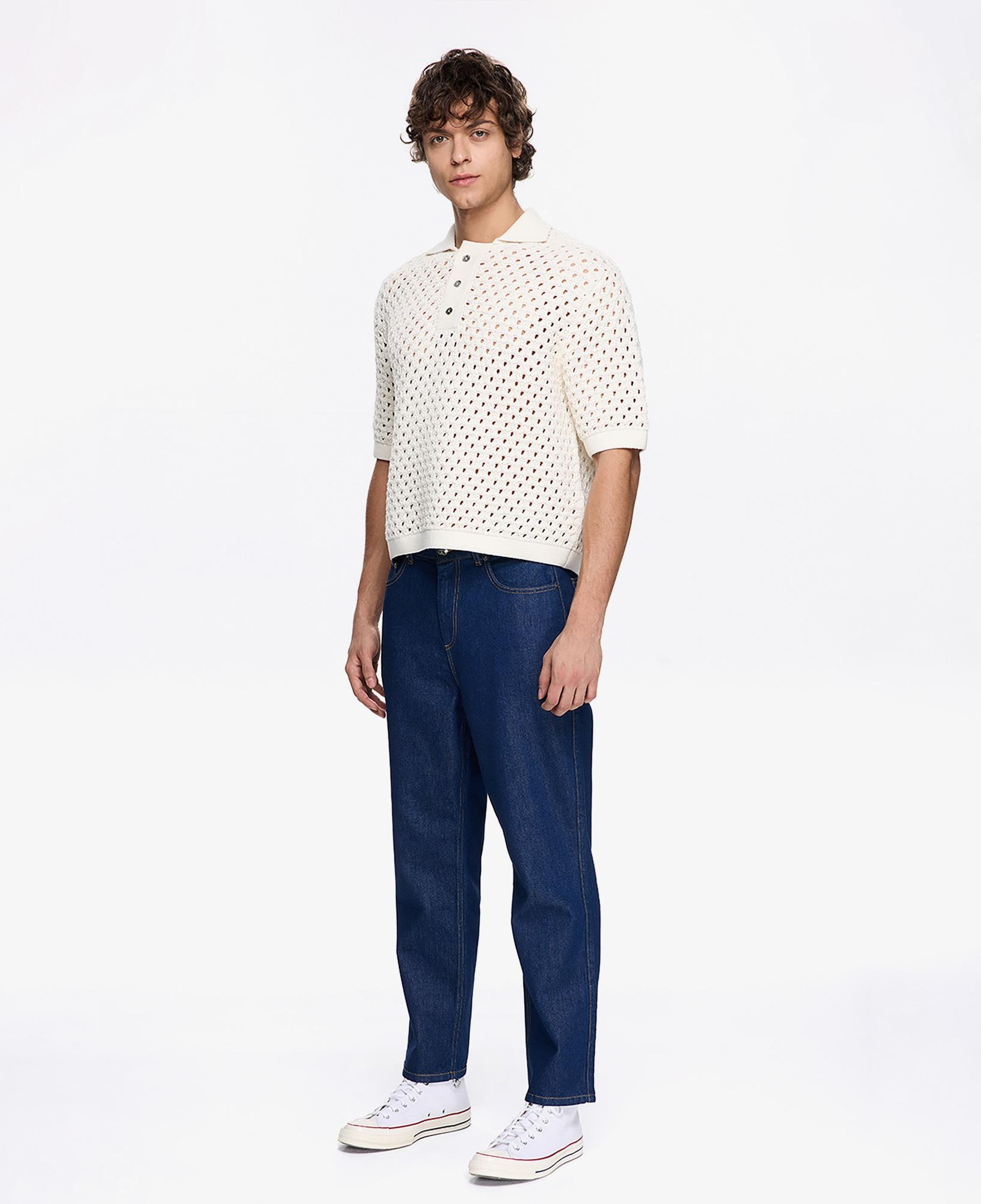 Les Benjamins Classic Knit 405 Erkek Bej Polo