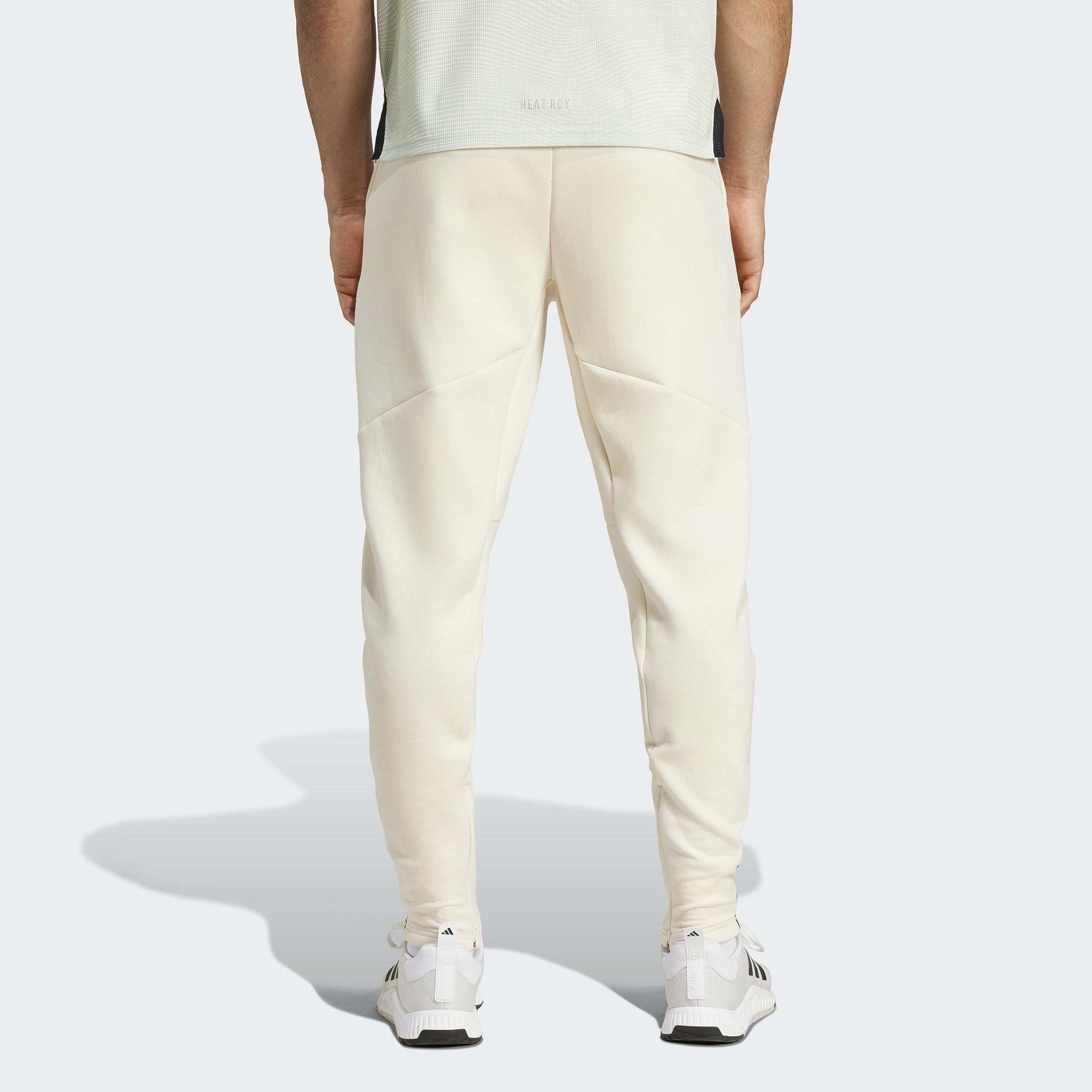 adidas Designed for Training Spaceknit Erkek Bej Günlük Eşofman Altı