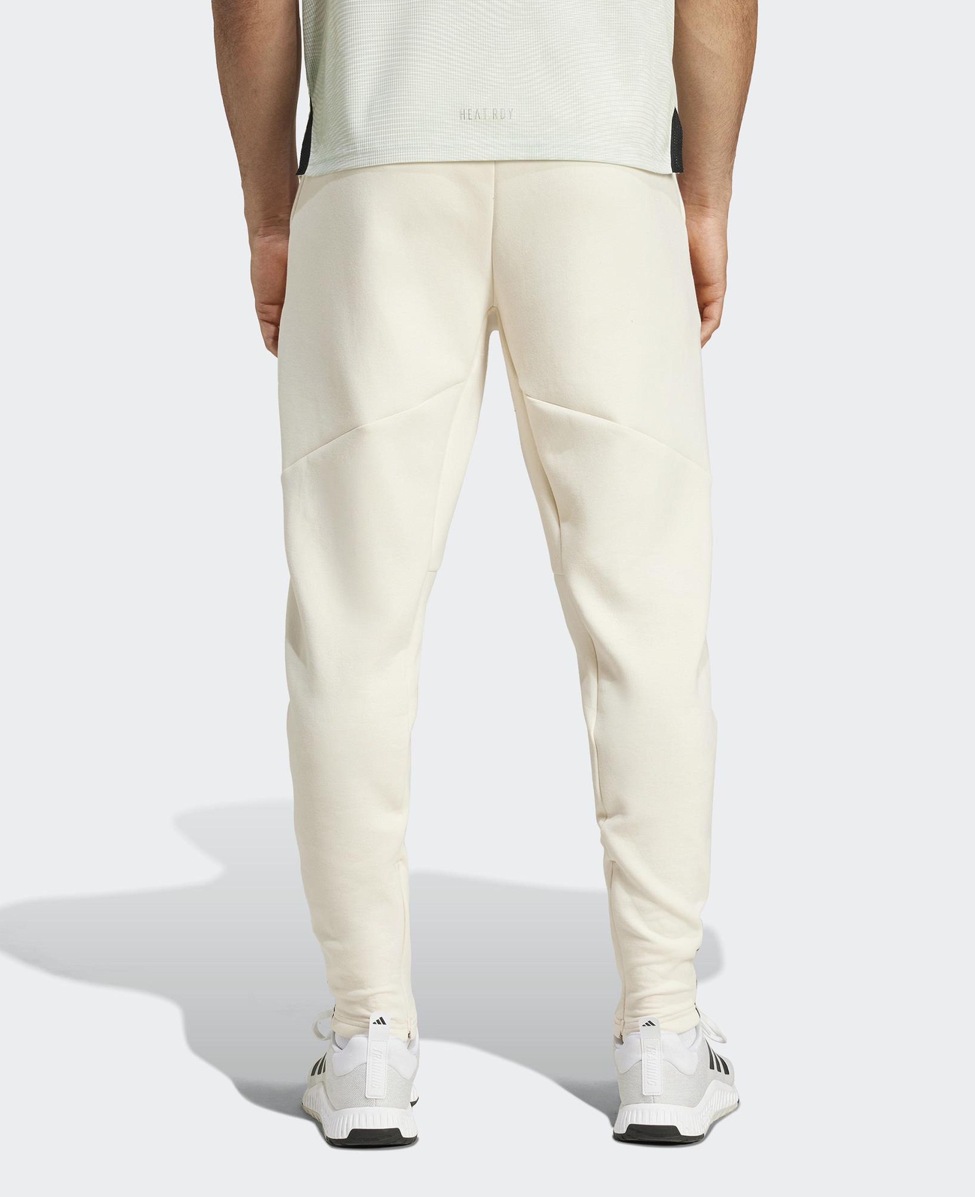 adidas Designed for Training Spaceknit Erkek Bej Günlük Eşofman Altı