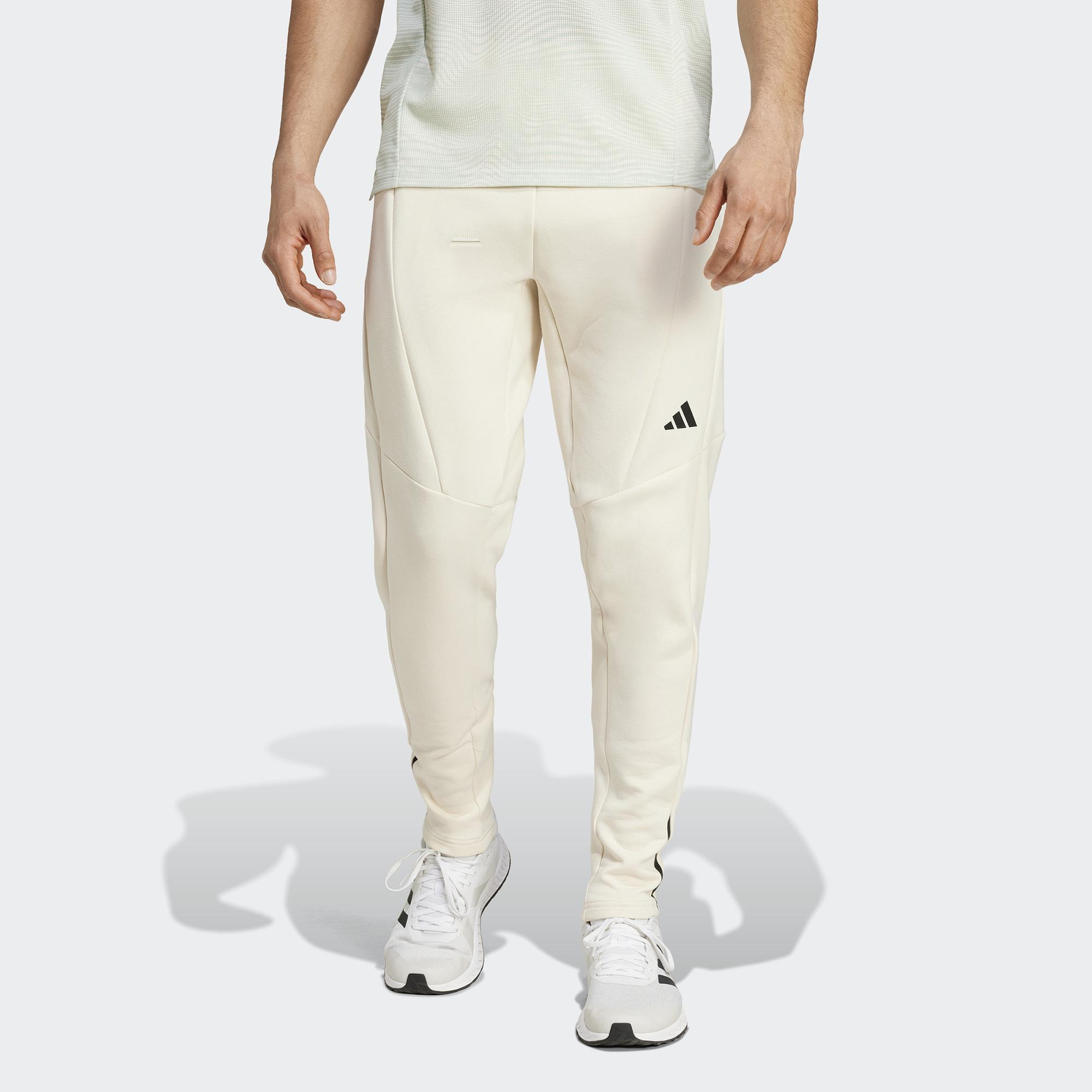 adidas Designed for Training Spaceknit Erkek Bej Günlük Eşofman Altı