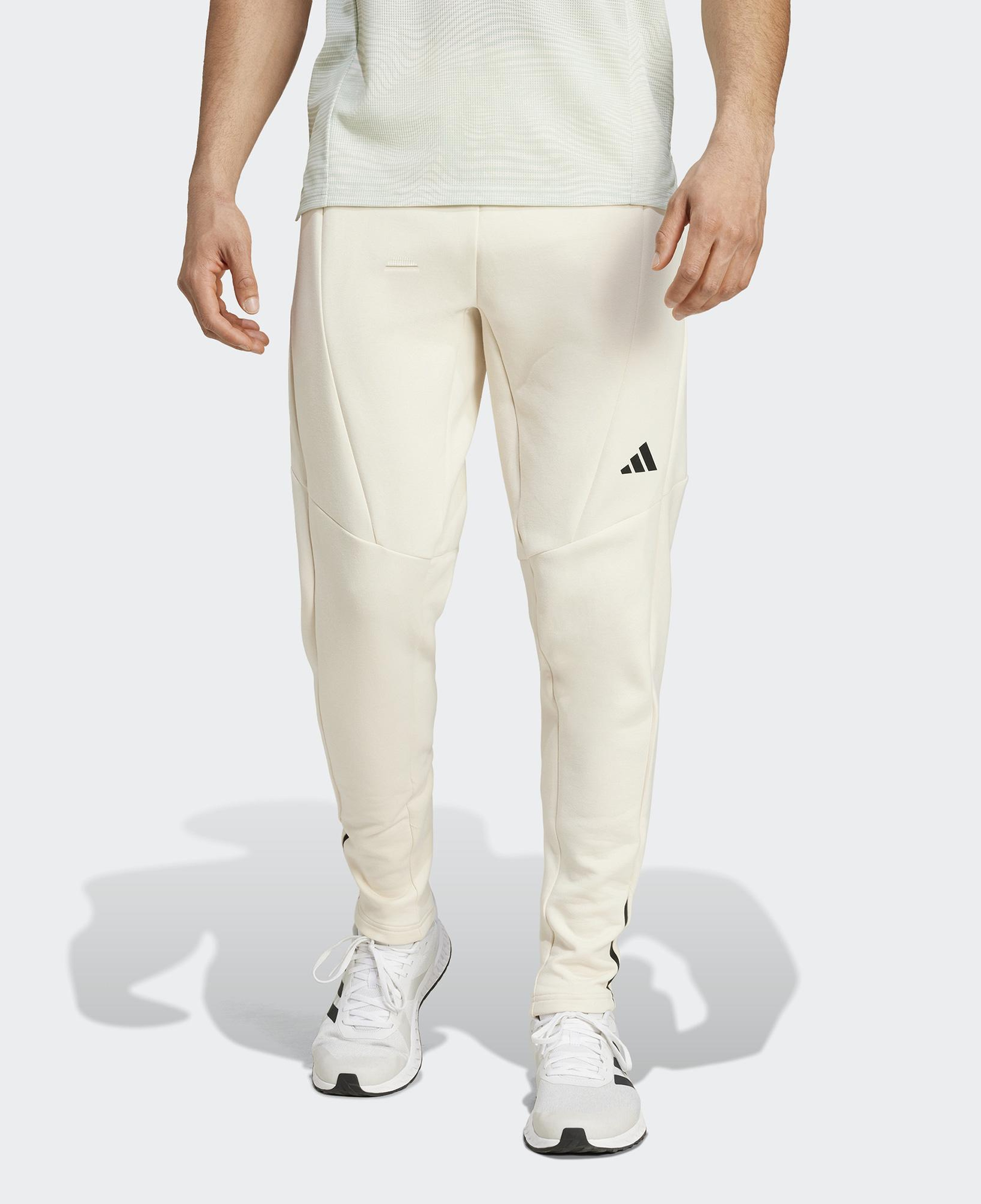 adidas Designed for Training Spaceknit Erkek Bej Günlük Eşofman Altı