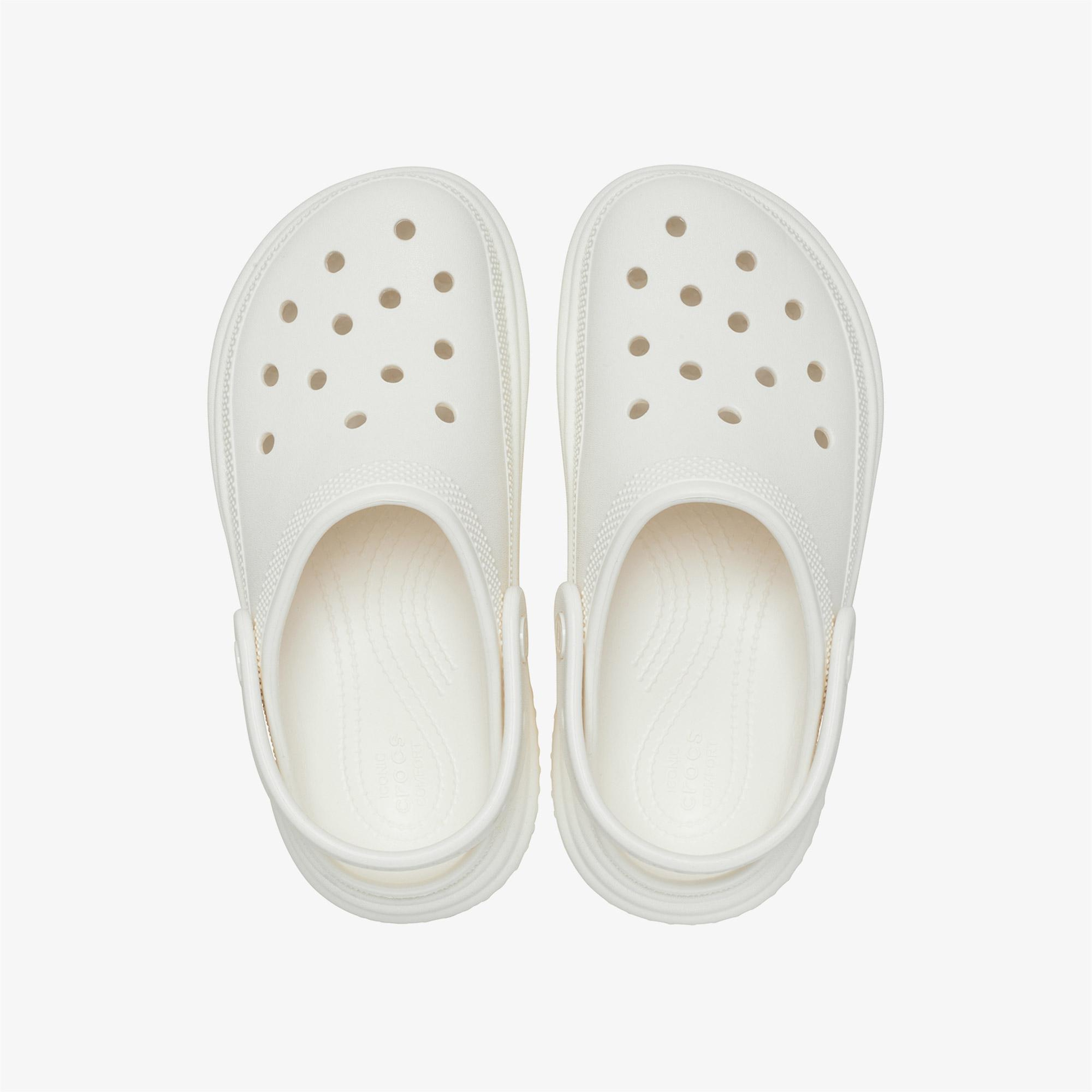 Crocs Stomp Kadın Beyaz Terlik