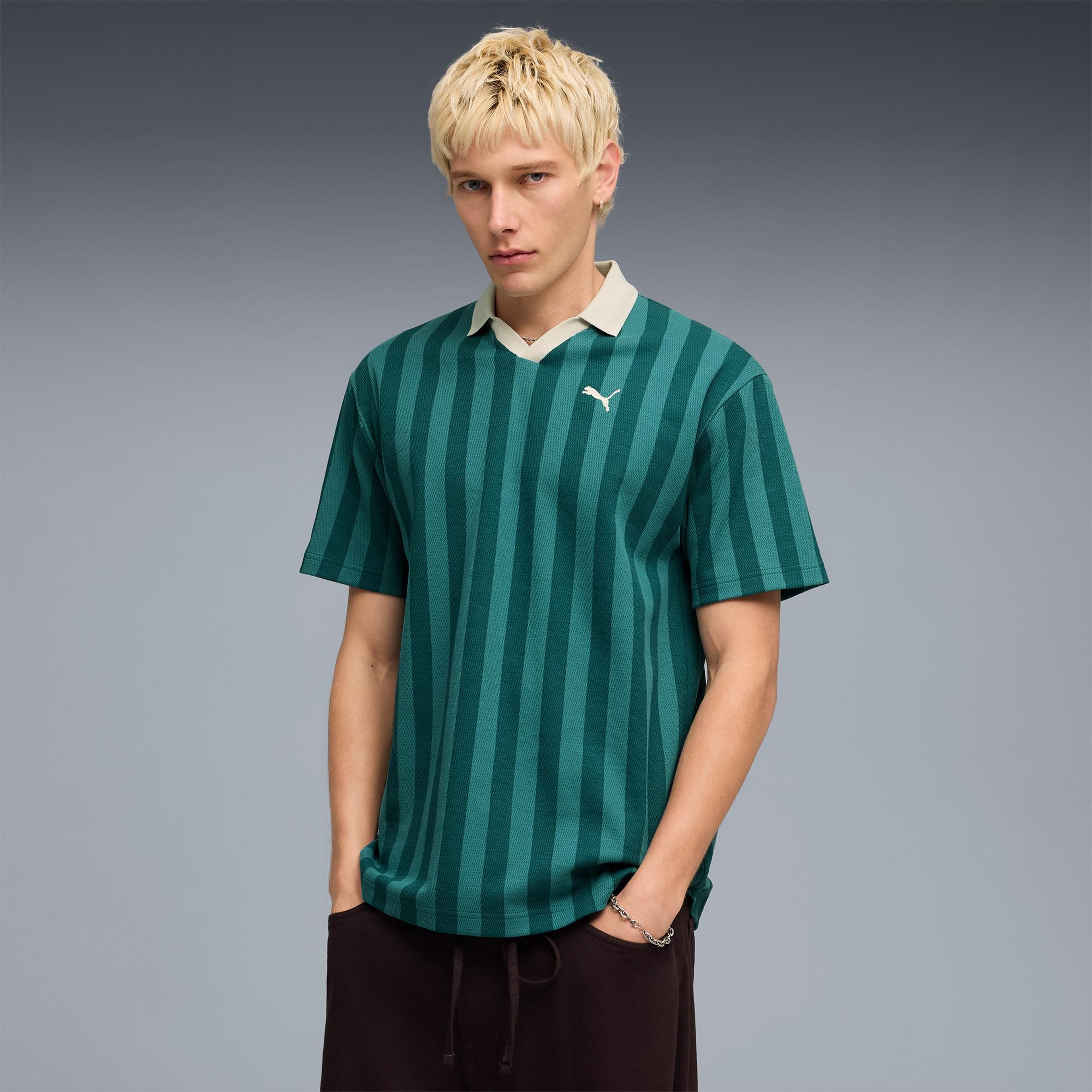 Puma Class Pinnacle  Erkek Yeşil T-Shirt