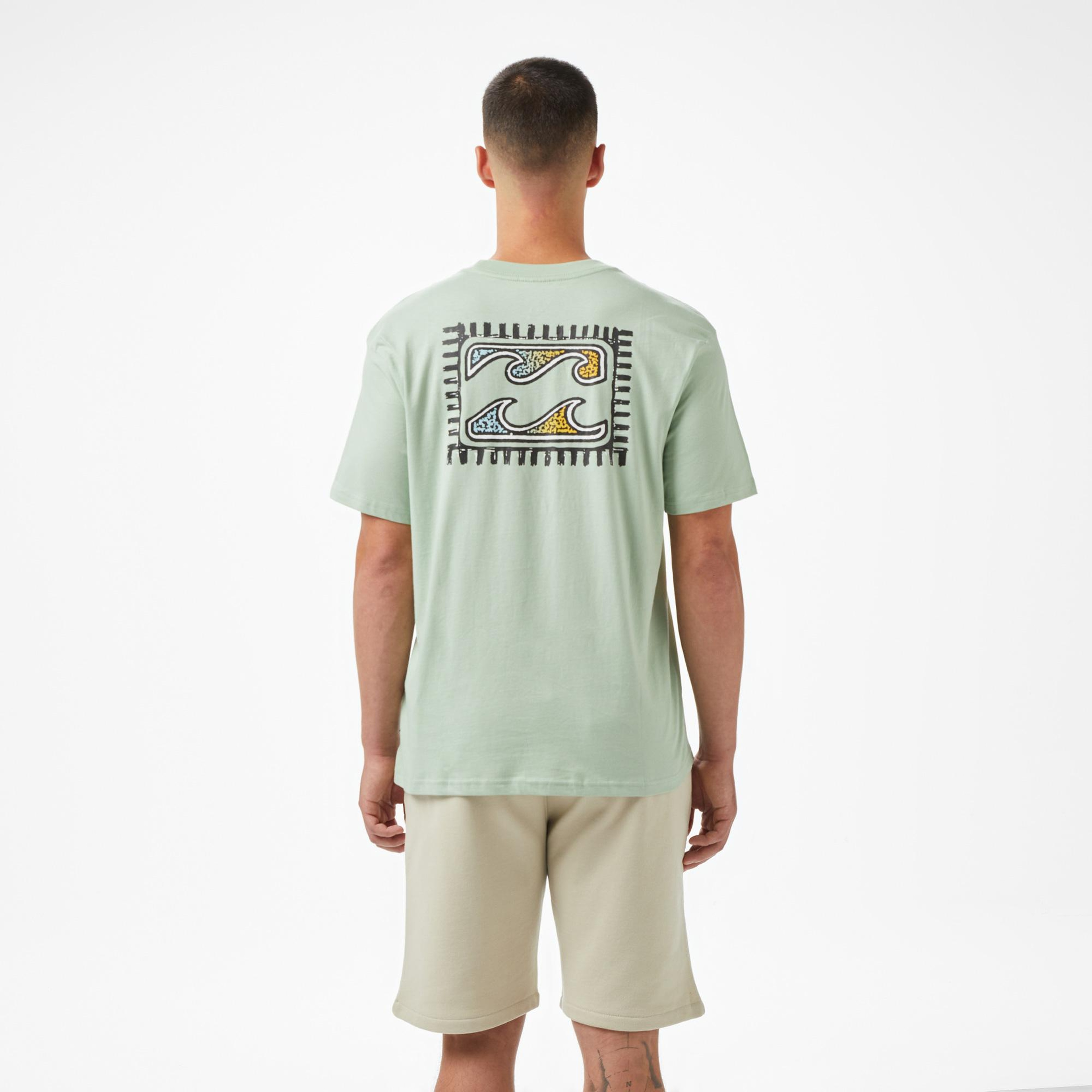 Billabong Twin Peaks Regular Erkek Yeşil T-Shirt