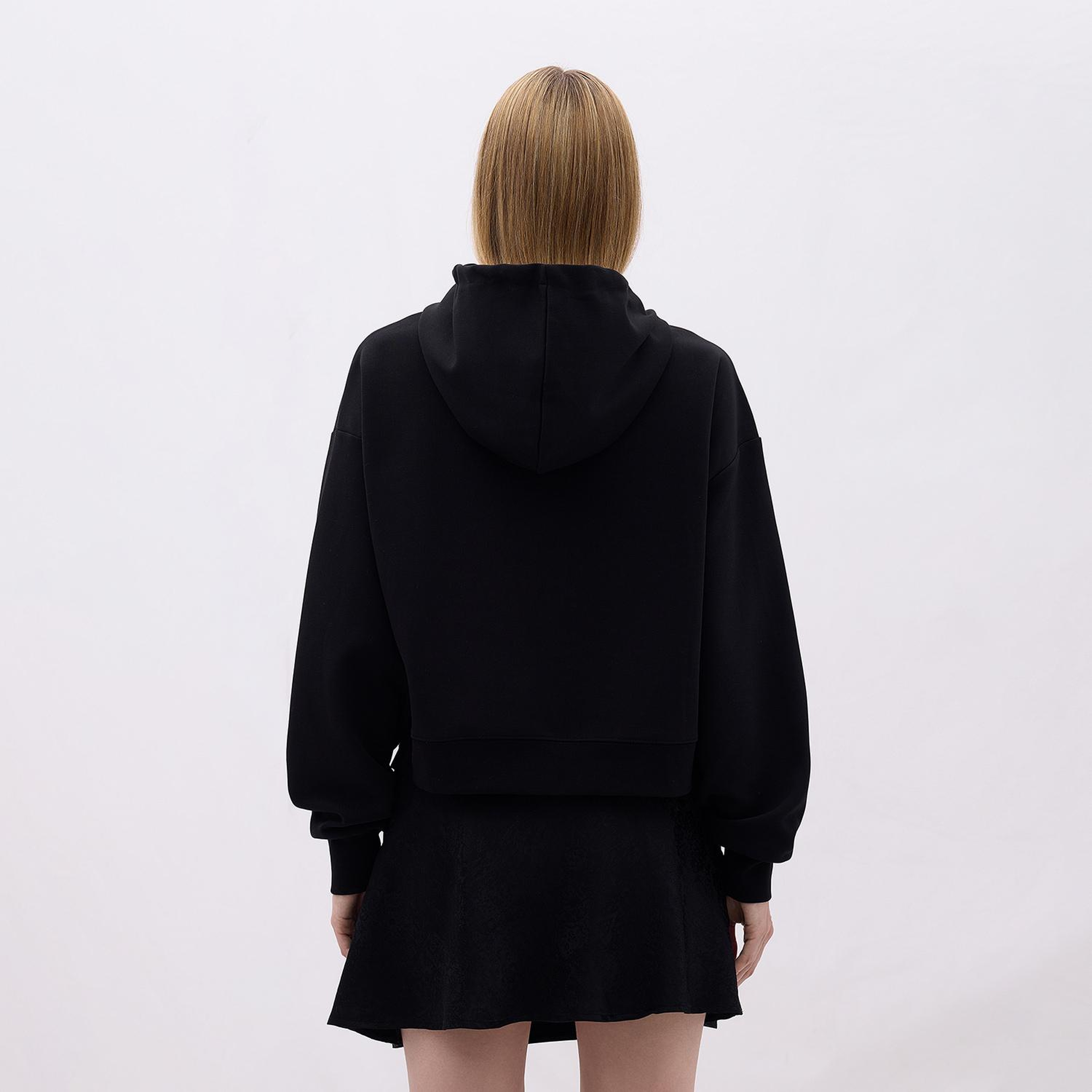 Les Benjamins Classics Kadın Siyah Hoodie