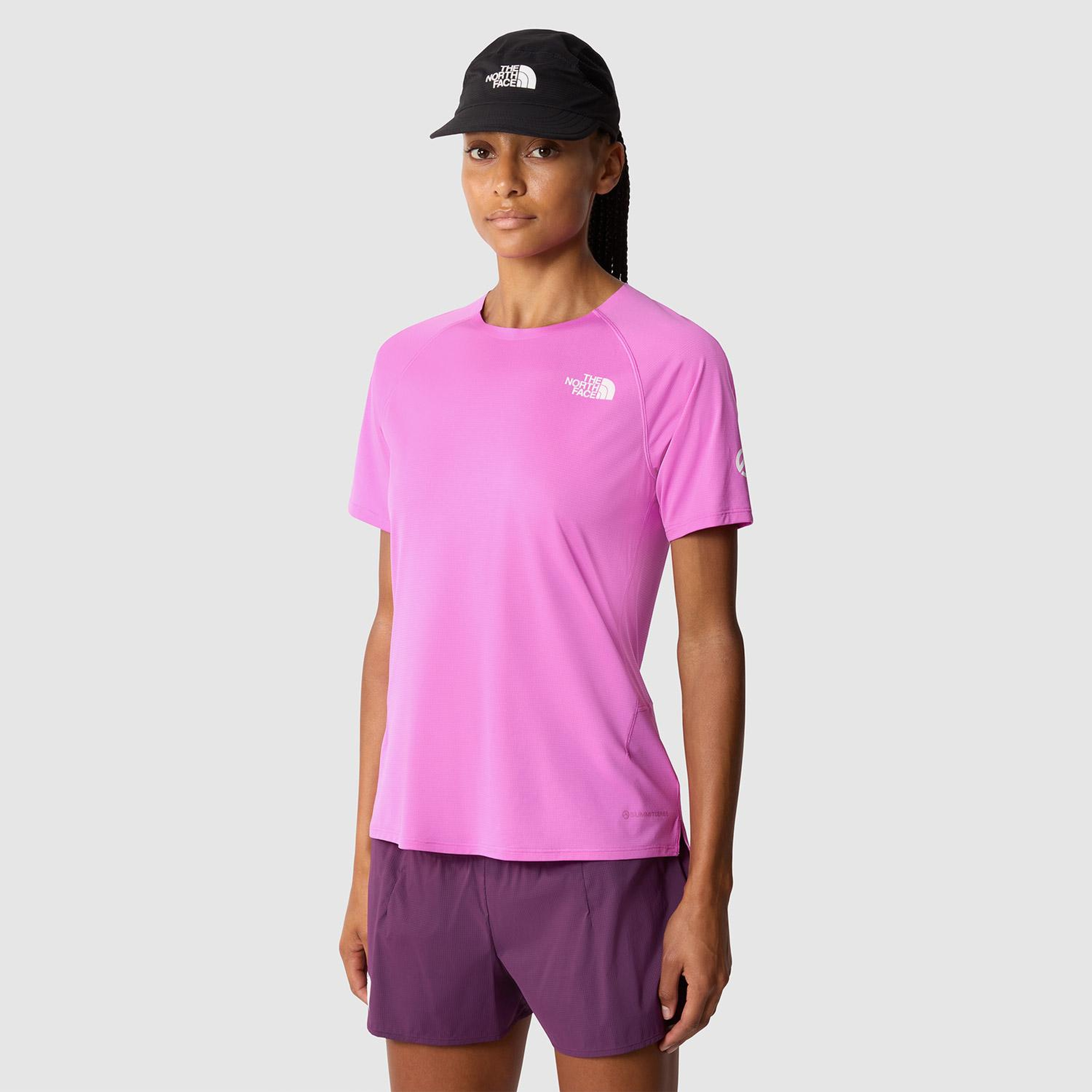 The North Face Summit Kadın Mor Outdoor T-Shirt