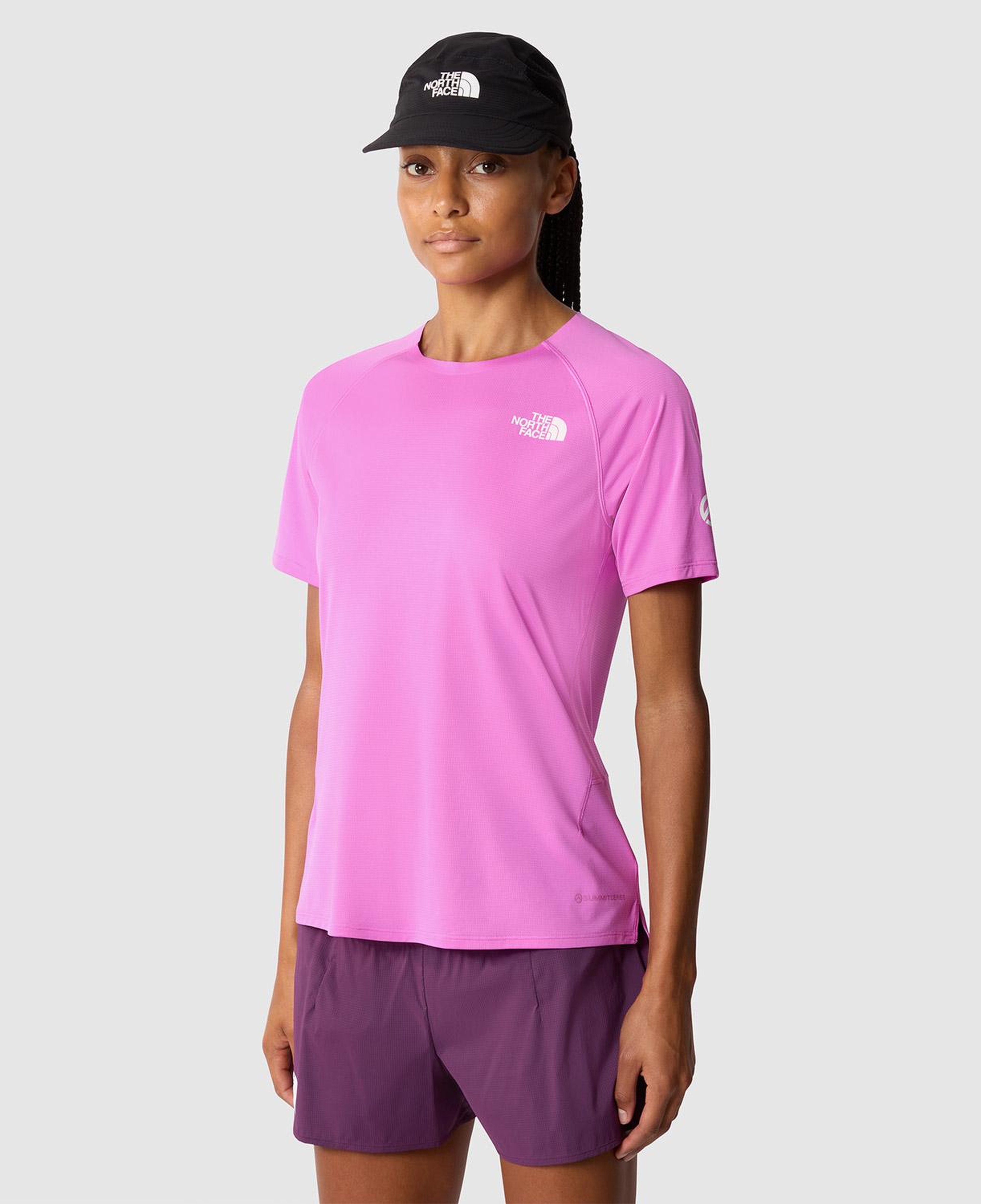 The North Face Summit Kadın Mor Outdoor T-Shirt