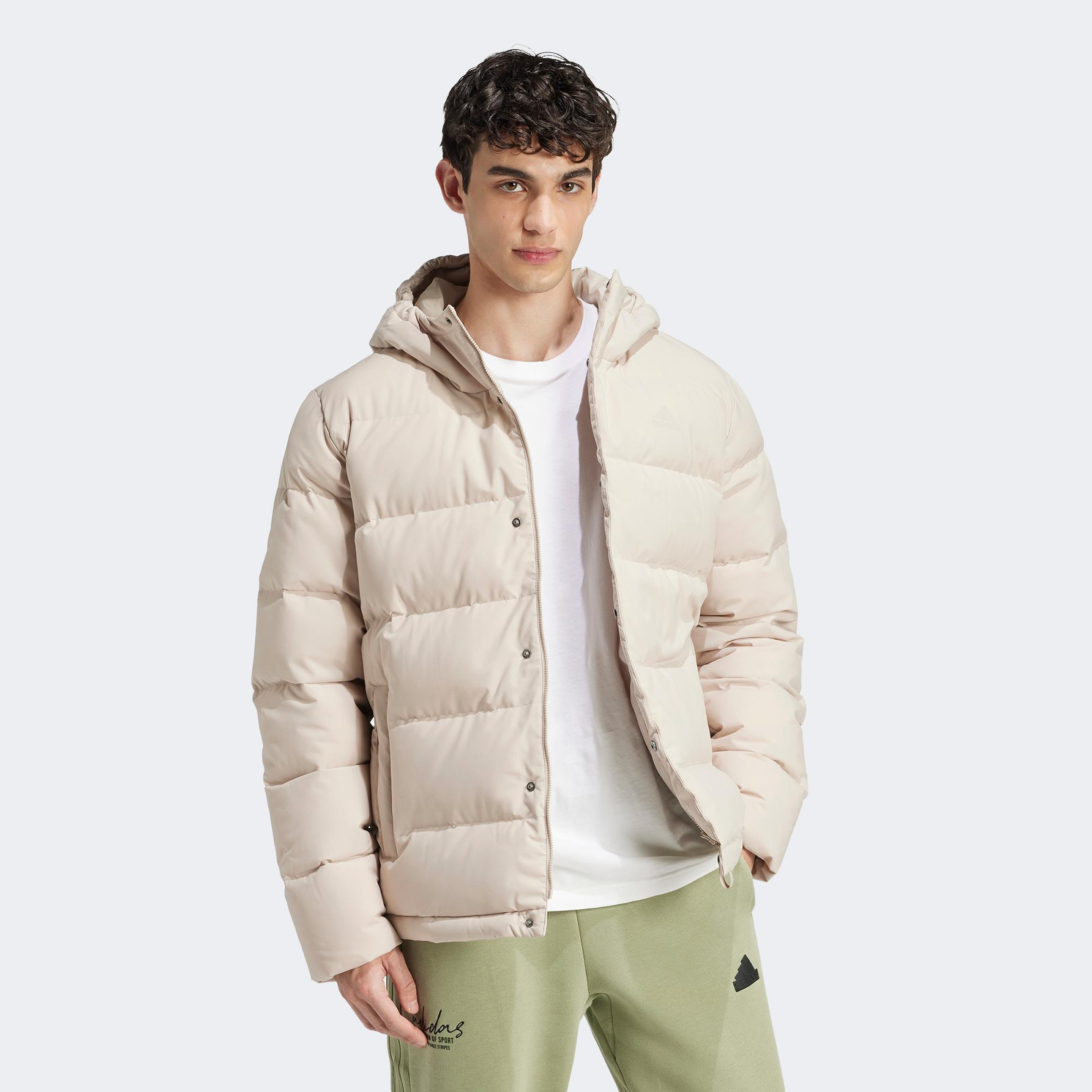 adidas Helionic Erkek Bej Outdoor Mont