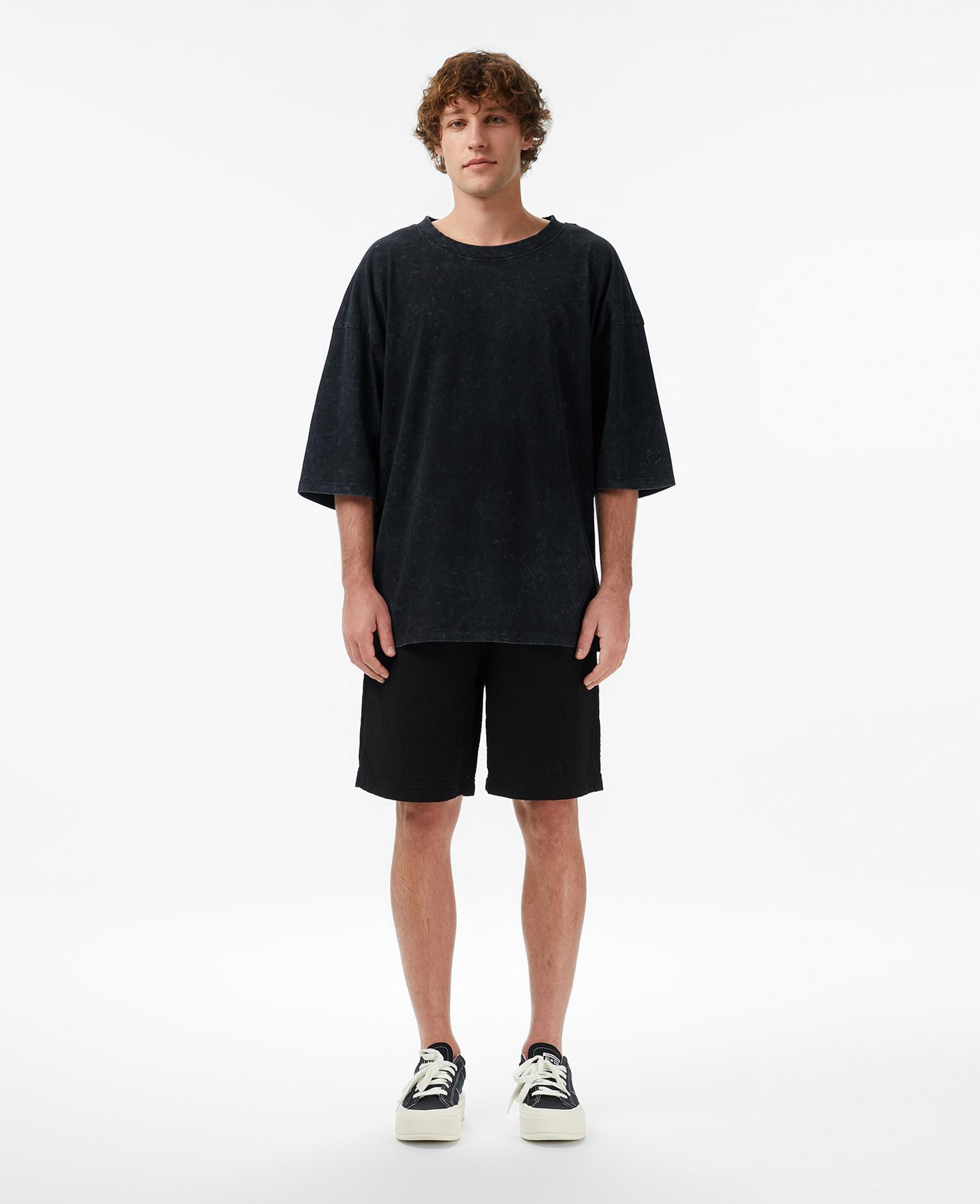 UNITED4 Oversize Fit Erkek Siyah T-Shirt