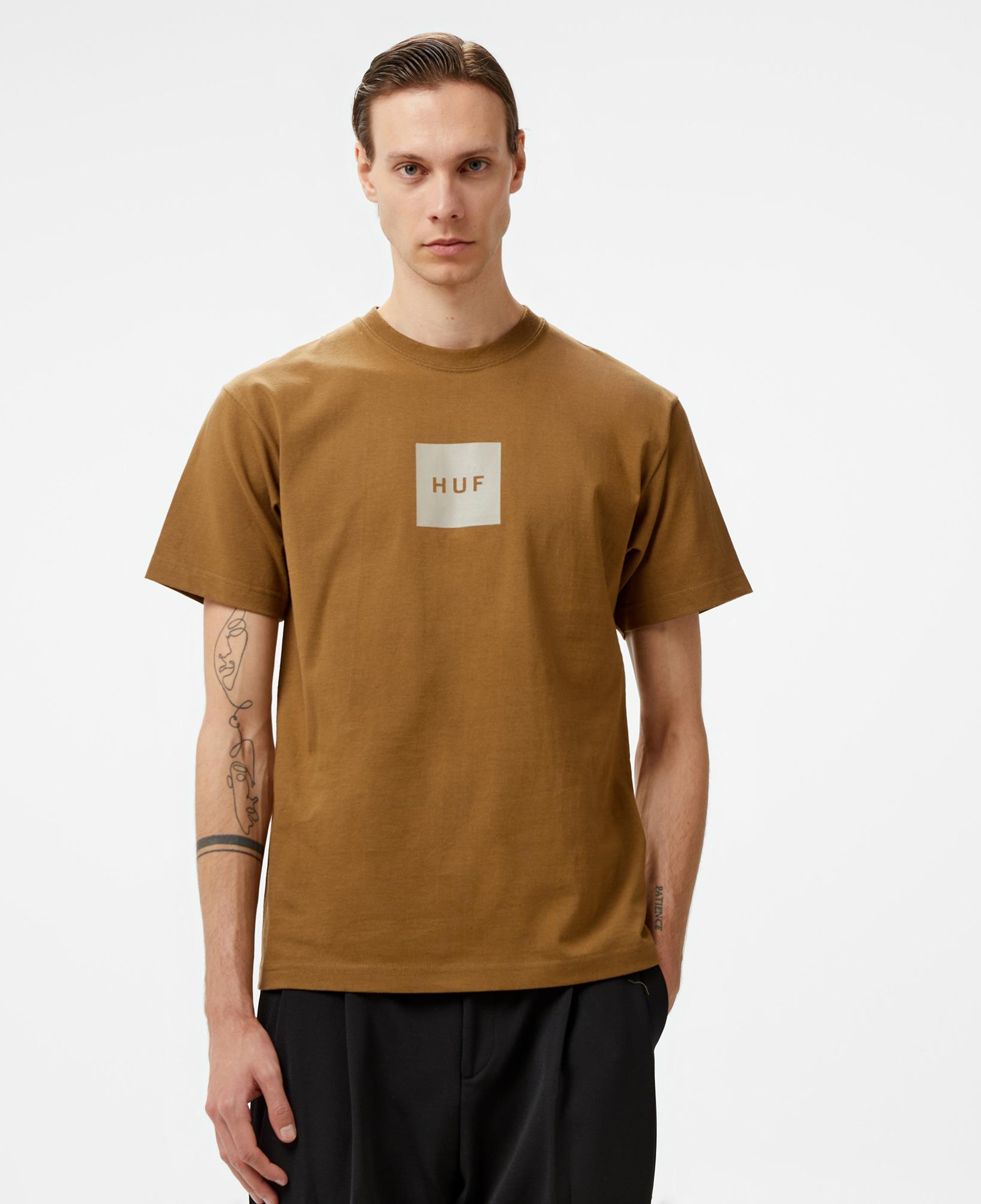 HUF Set Box S/S Erkek Kahverengi T-Shirt