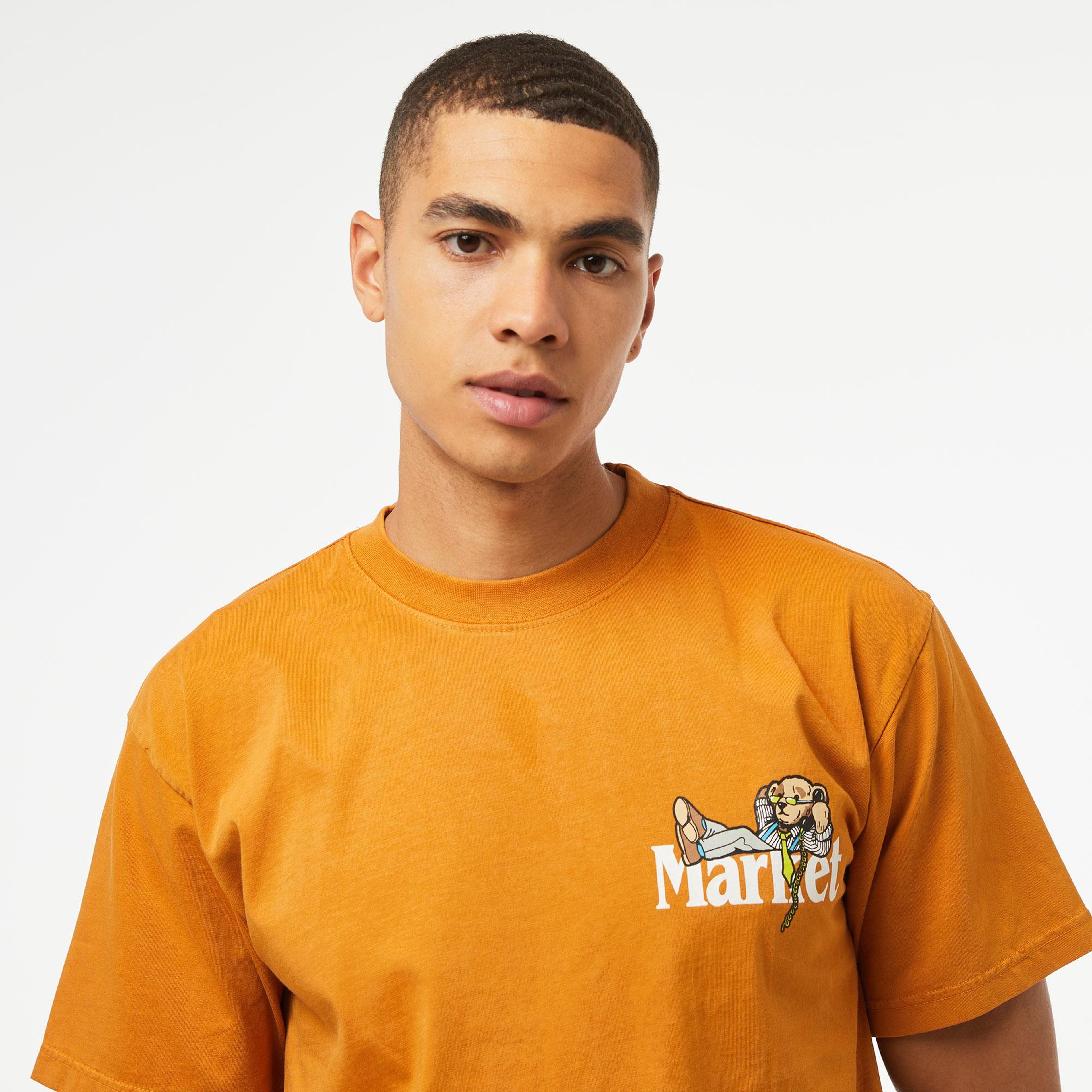 Market Better Call Bear Erkek Turuncu T-Shirt