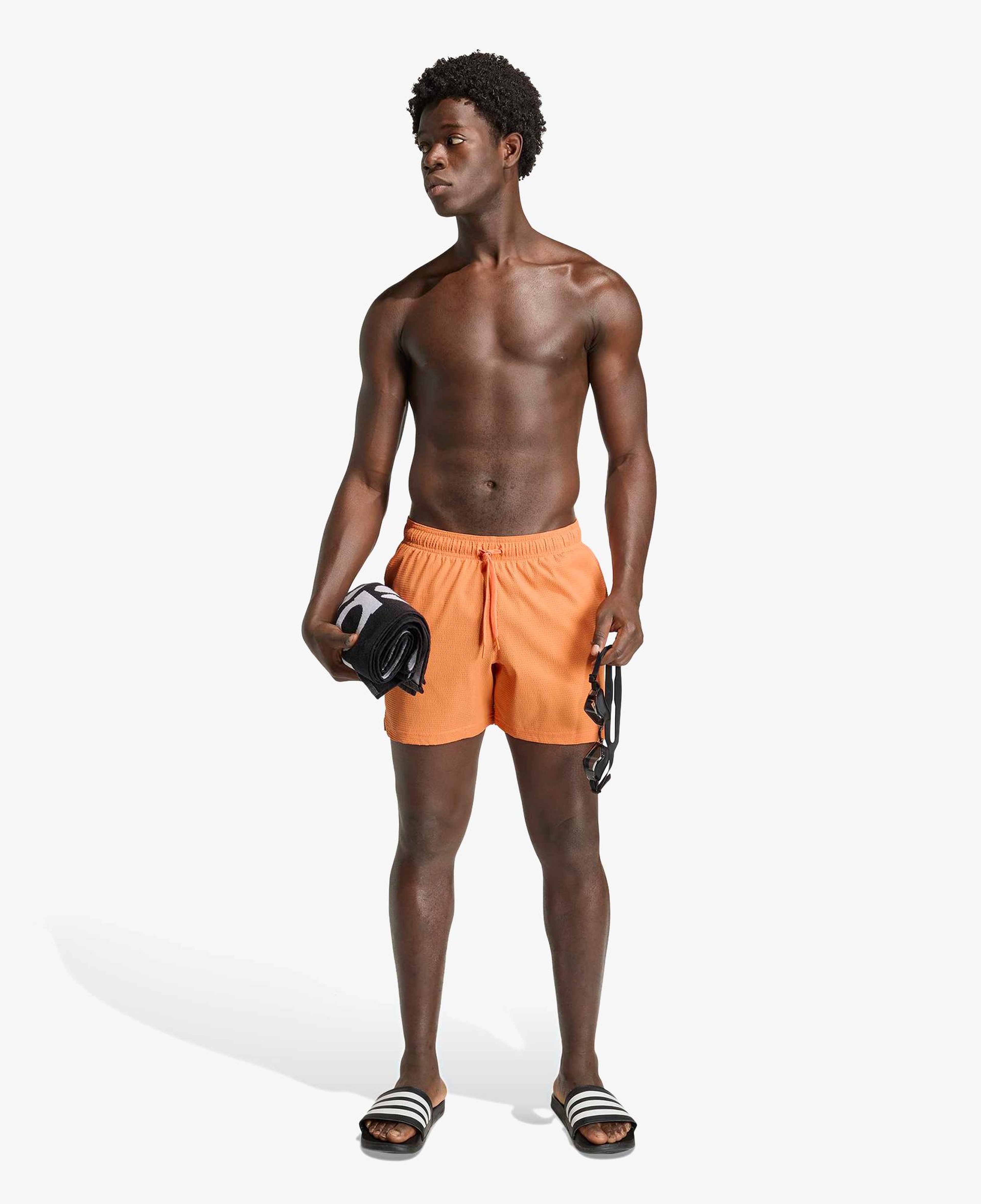 adidas Iconisea 5 Inch Erkek Turuncu Deniz Şortu