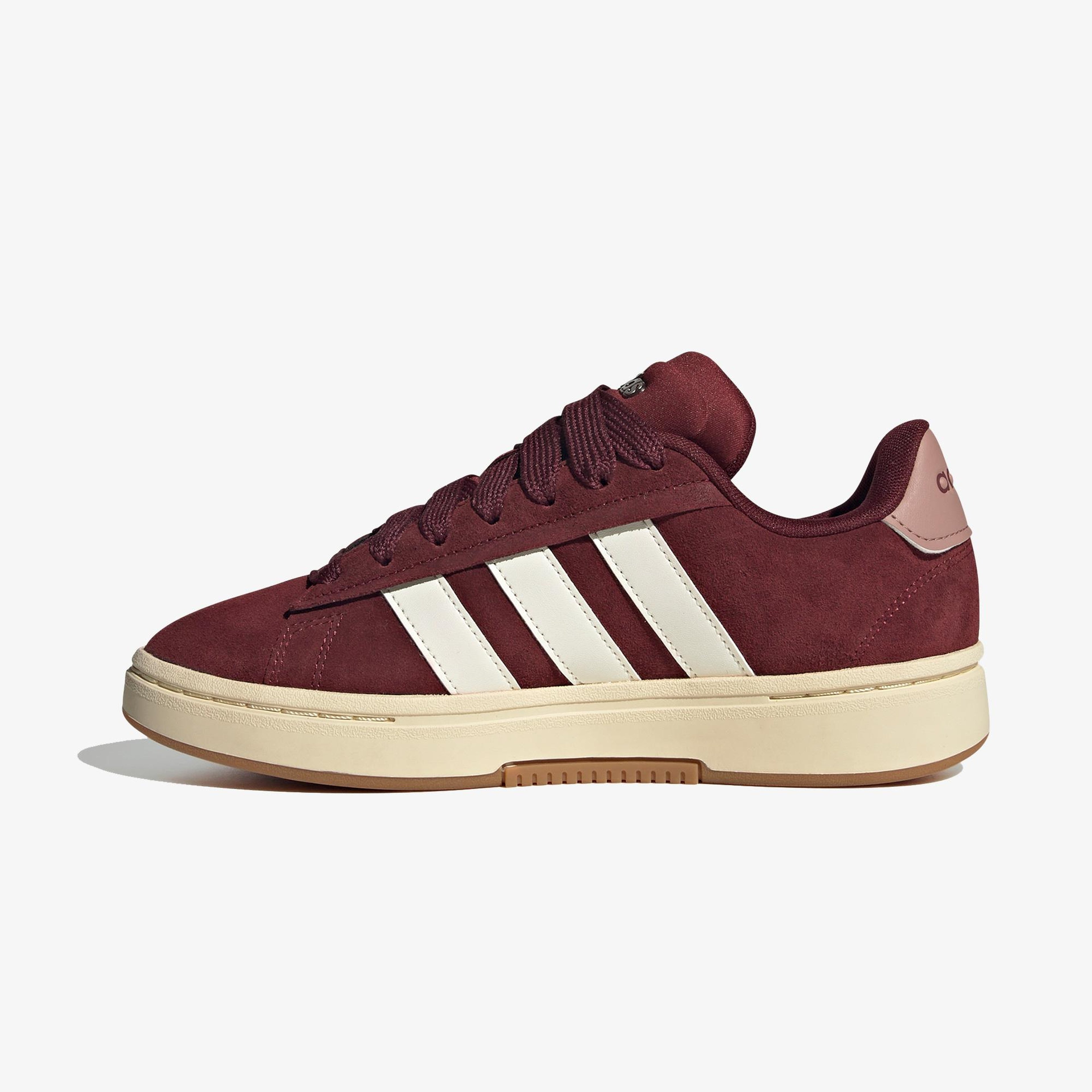 adidas Grand Court Alpha Kadın Bordo Spor Ayakkabı