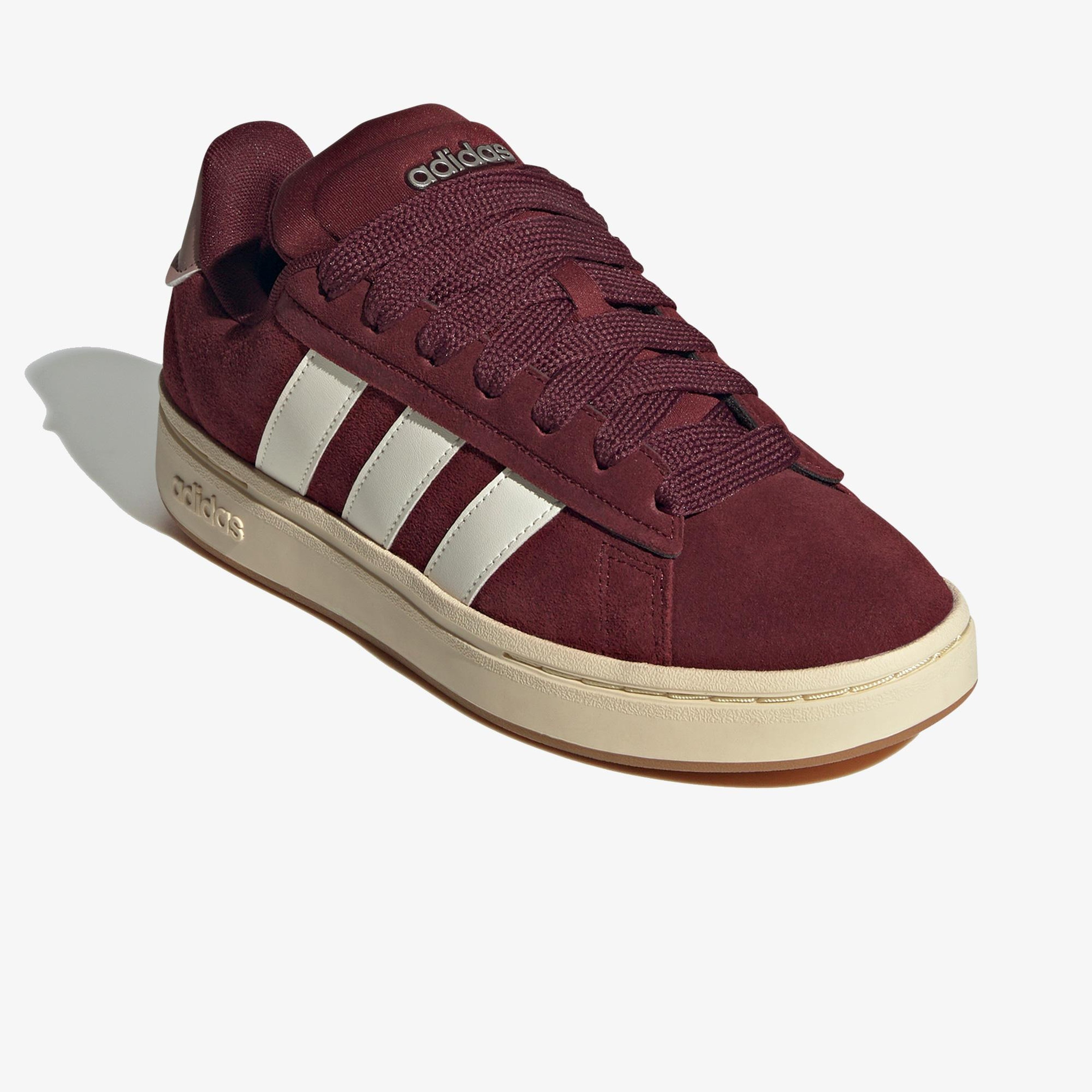 adidas Grand Court Alpha Kadın Bordo Spor Ayakkabı