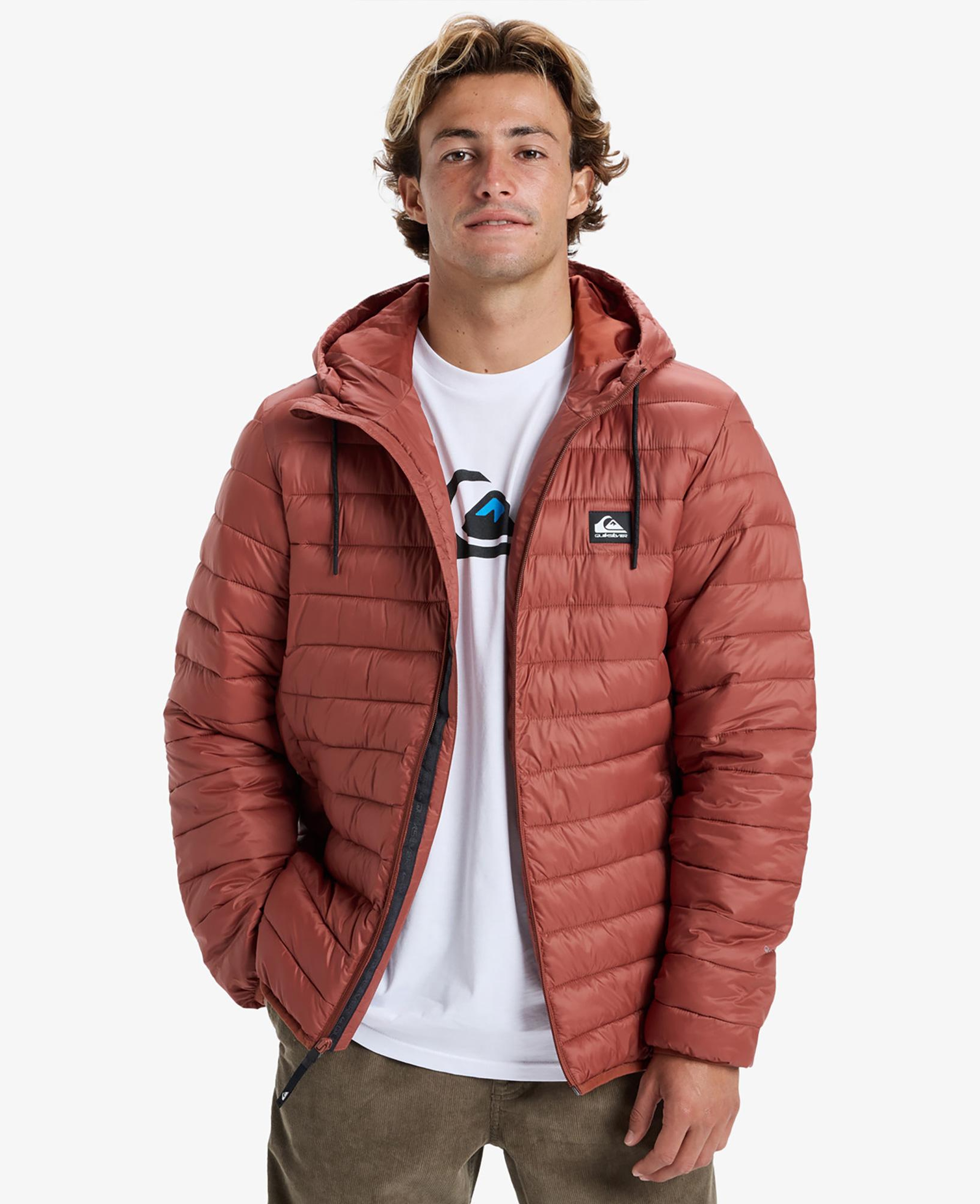Quiksilver Scaly Insulator Erkek Turuncu Mont