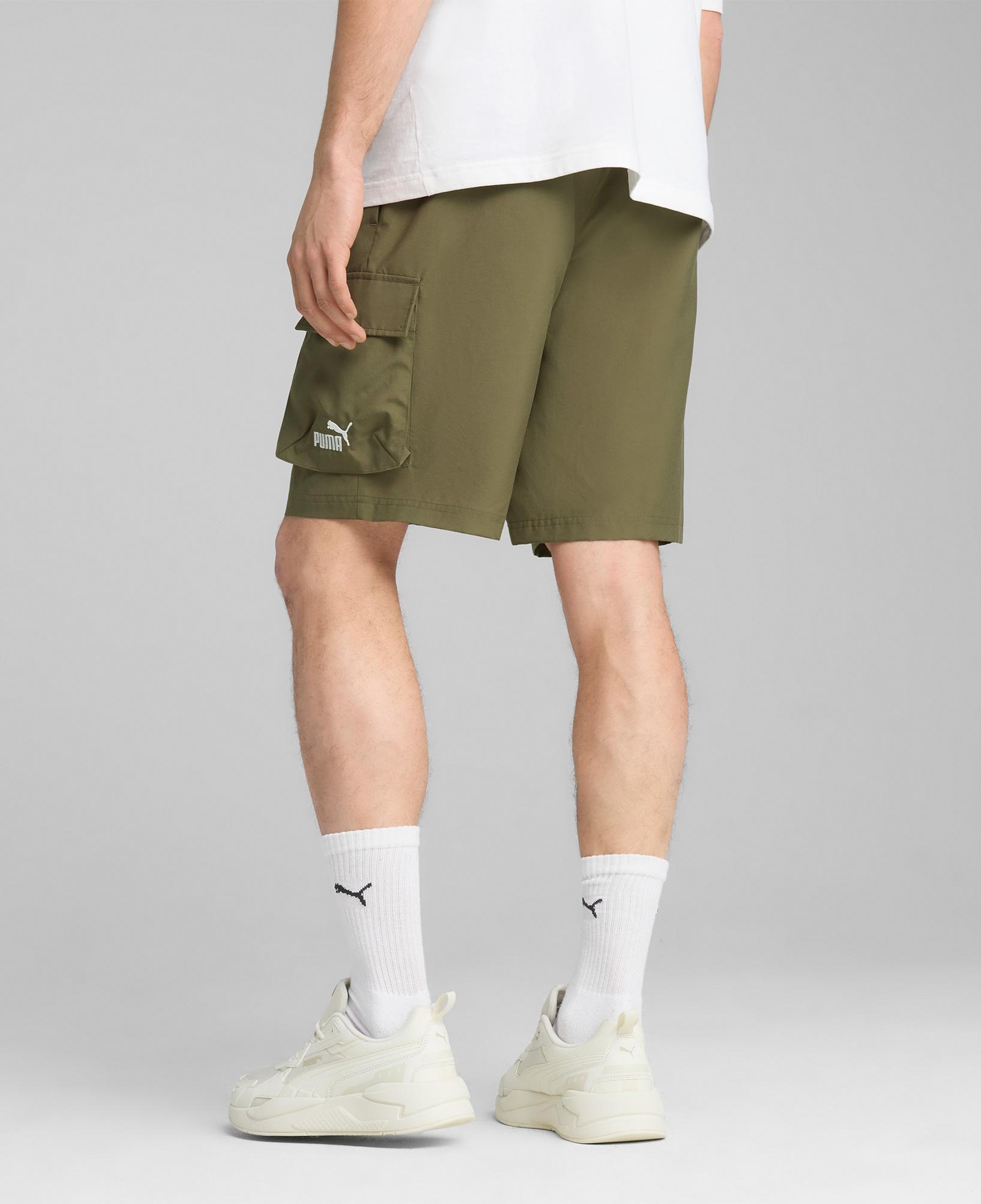 Puma Essentials Erkek Yeşil Şort