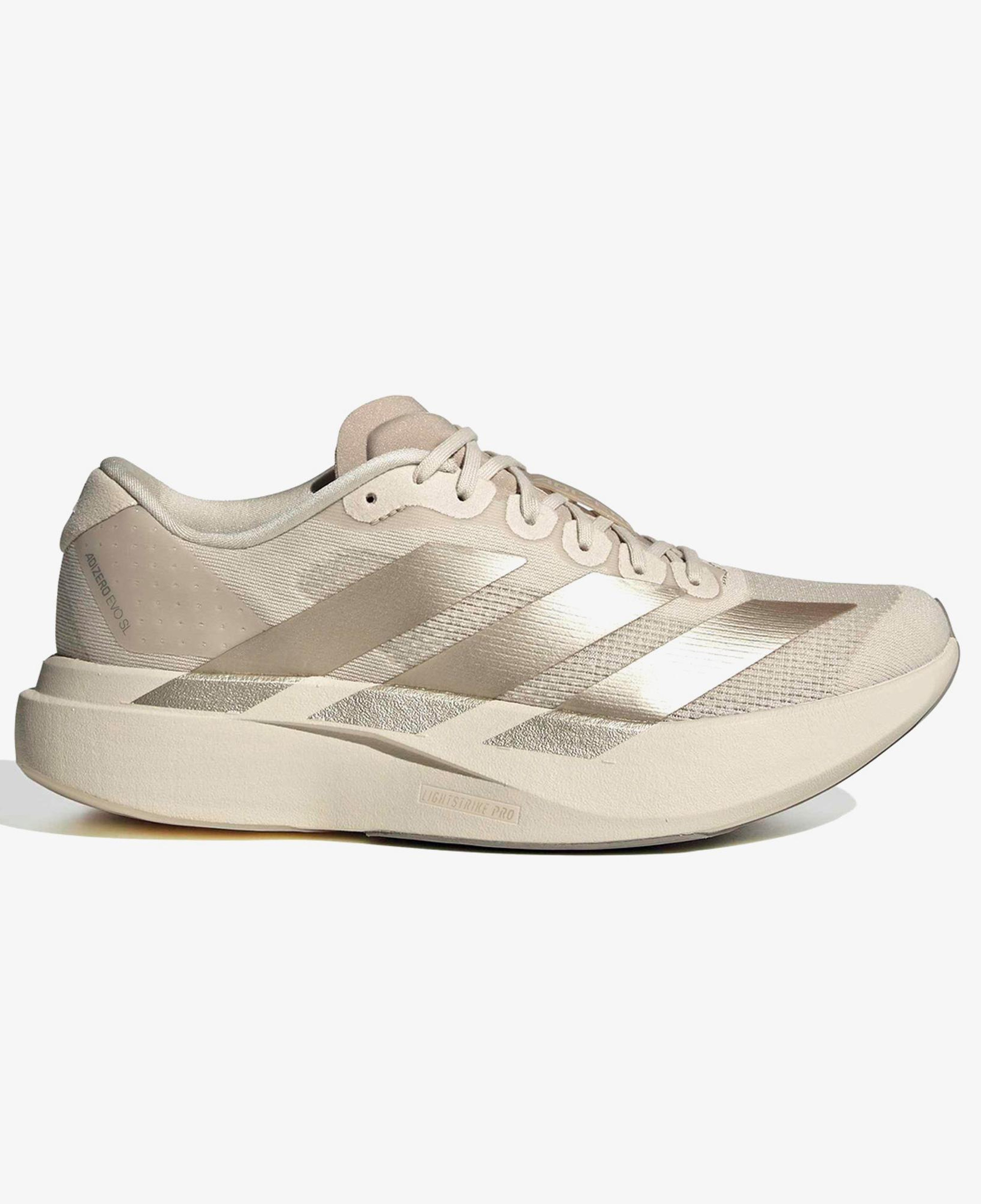adidas Adizero Evo SL Kadın Bej Spor Ayakkabı