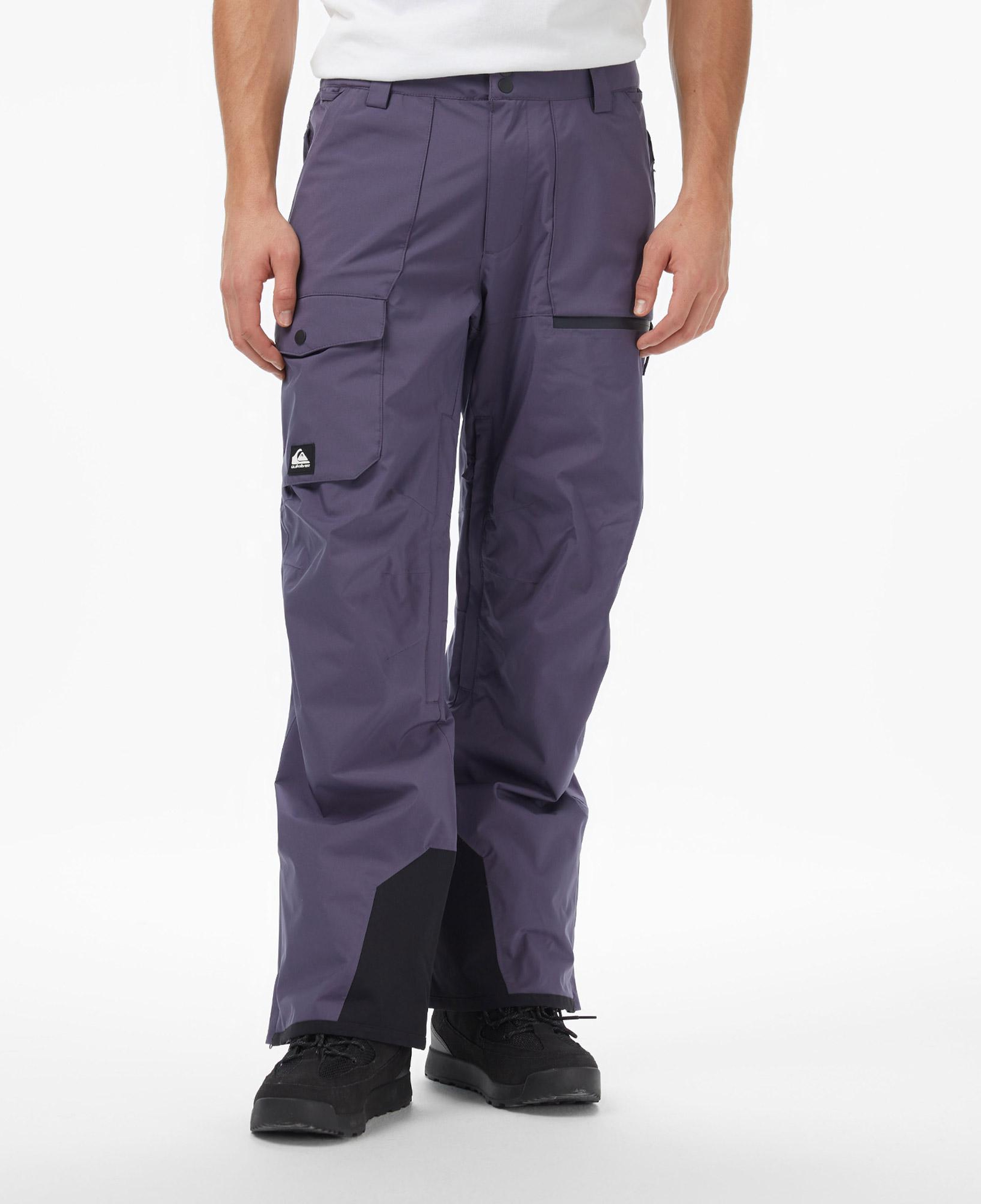 Quiksilver Utility Pt Erkek Mor Kayak Pantolonu
