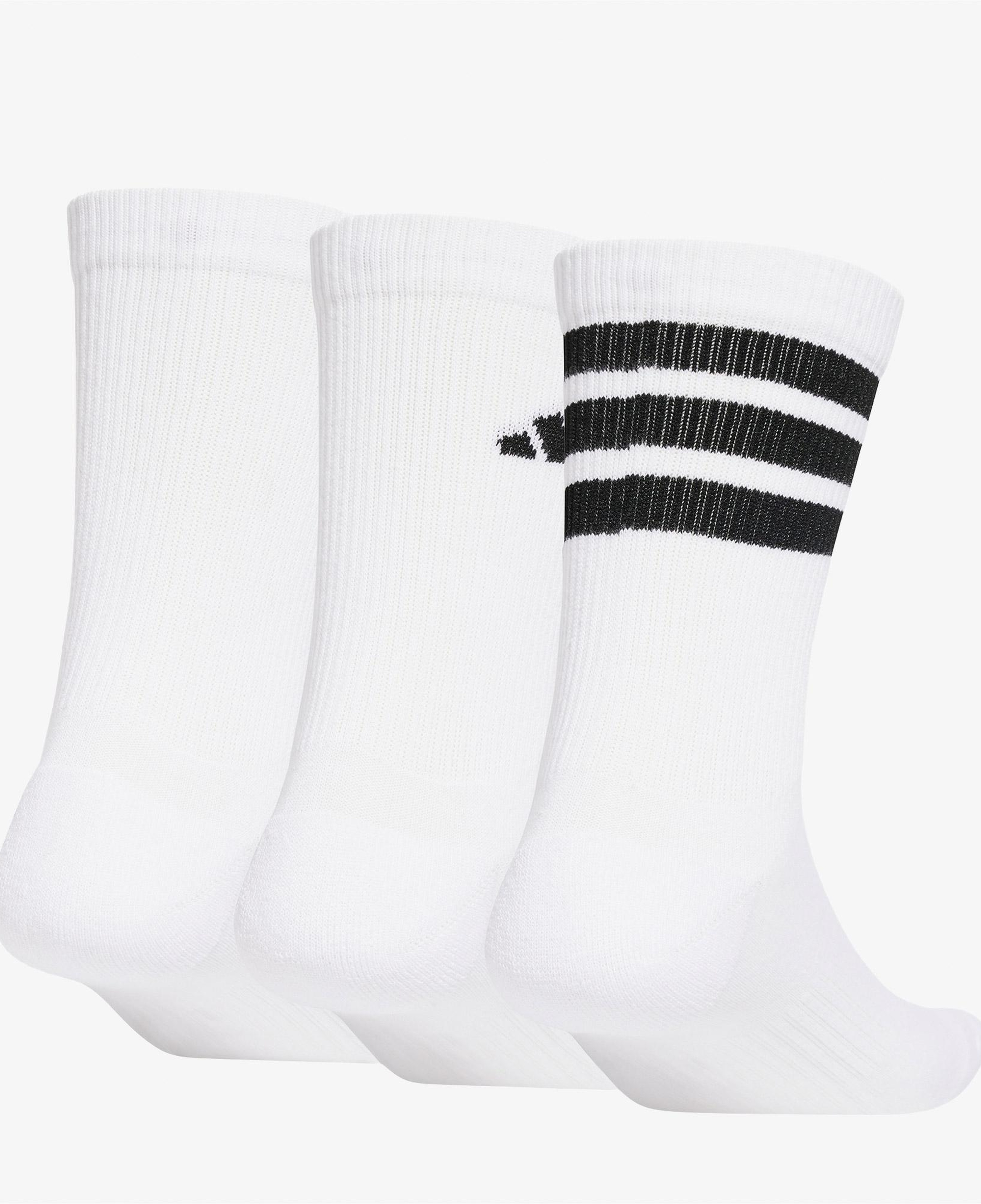 adidas Logo 3lü Unisex Beyaz Çorap
