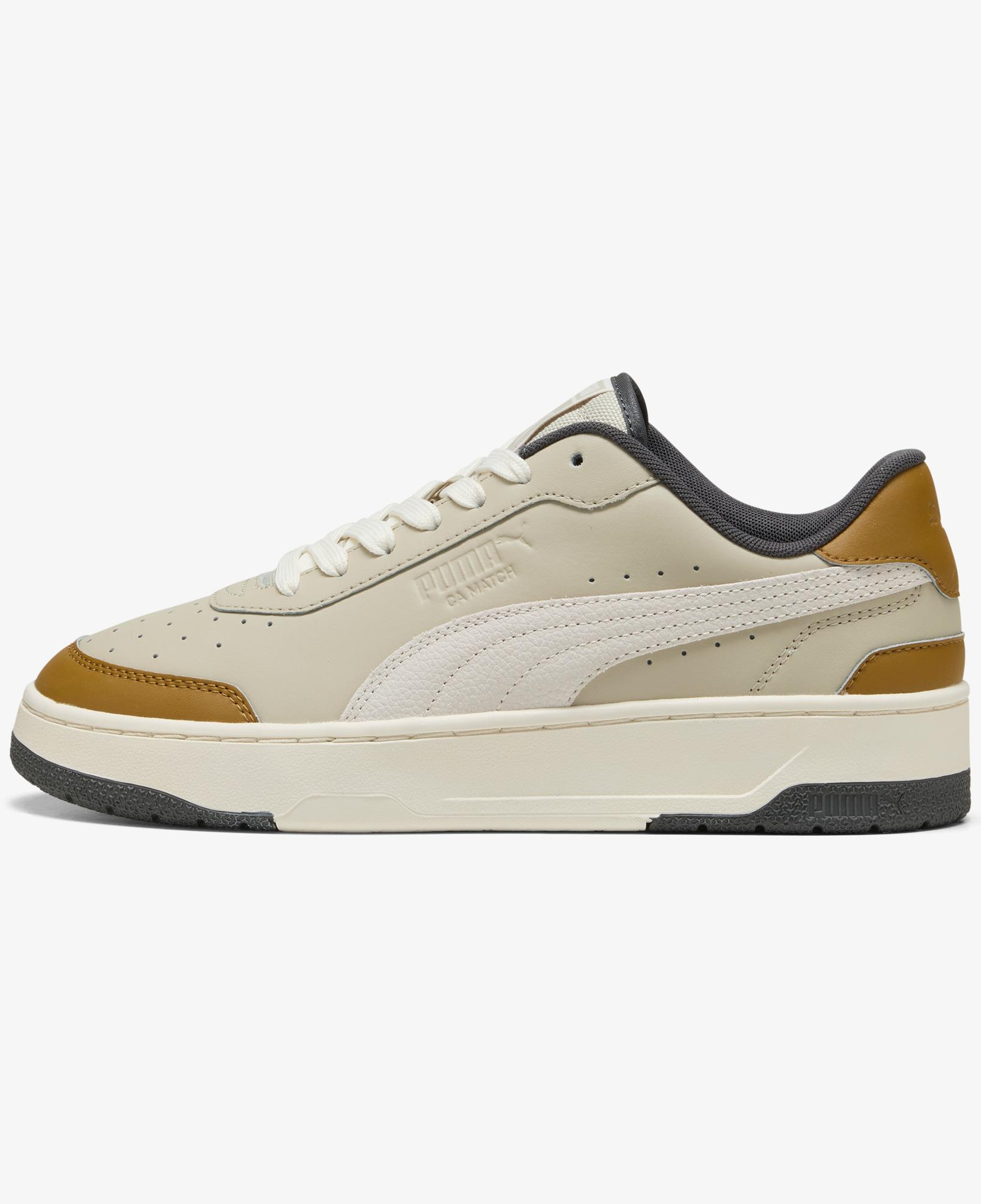 Puma CA Match Lux Unisex Bej Spor Ayakkabı