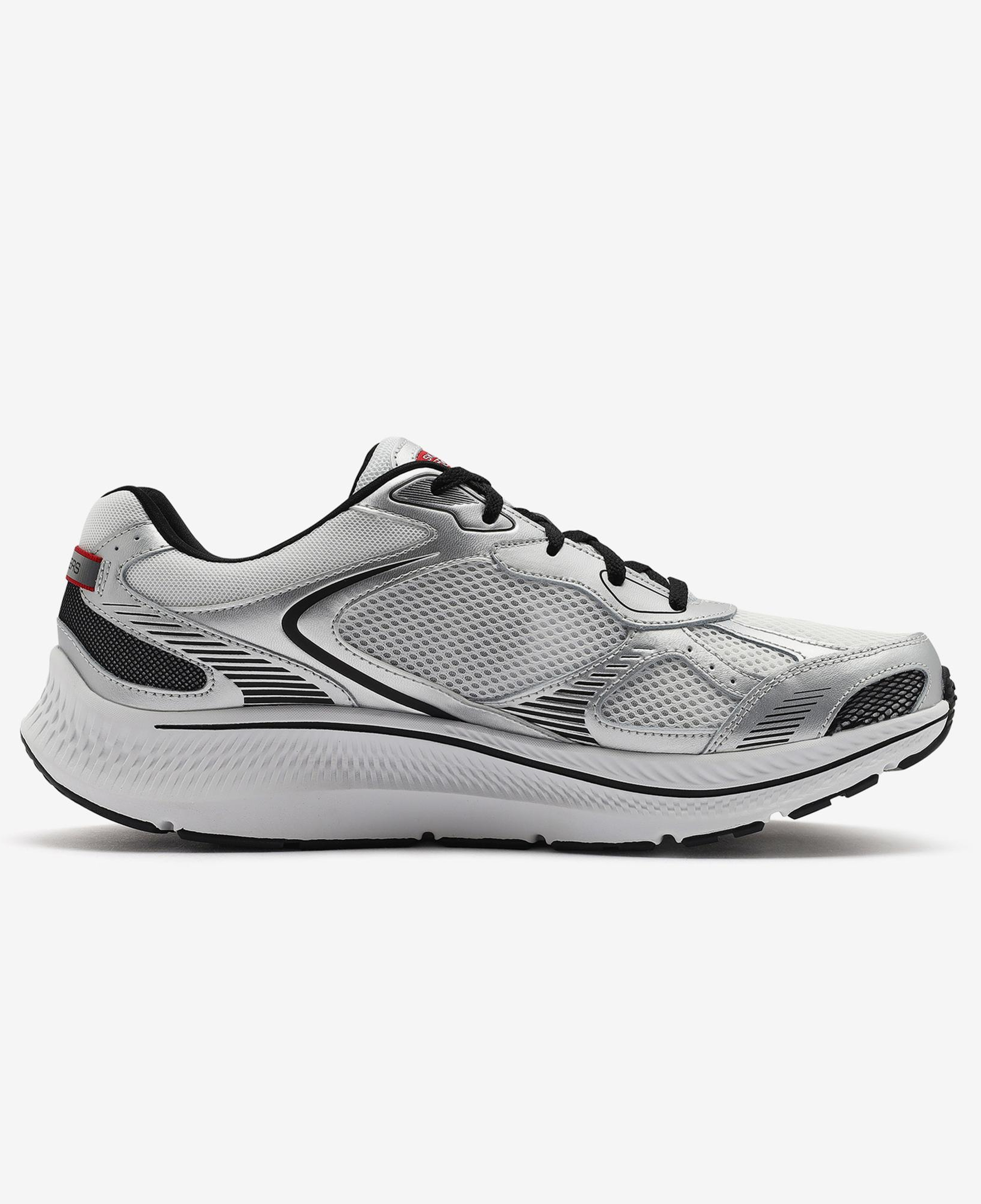 Skechers Go Run Consistent 2.0 Volt Erkek Gri Beyaz Koşu Ayakkabısı